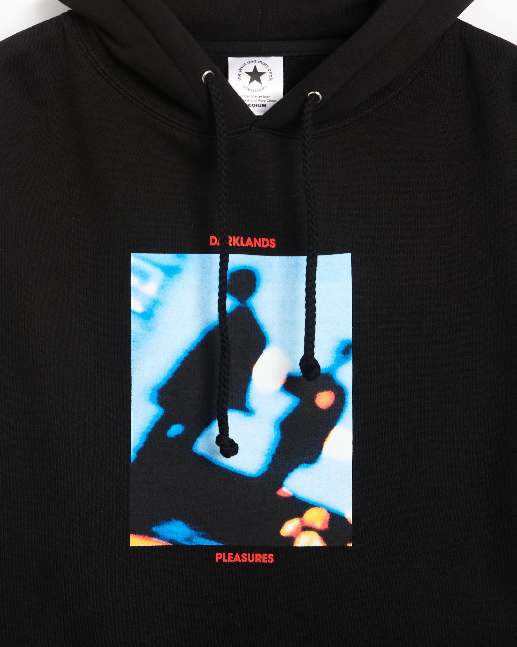 Sweatshirts Pleasures x The Jesus And Mary Chain Darklands Men's Hoodie Men's Hoodie - P24F077-BLACK