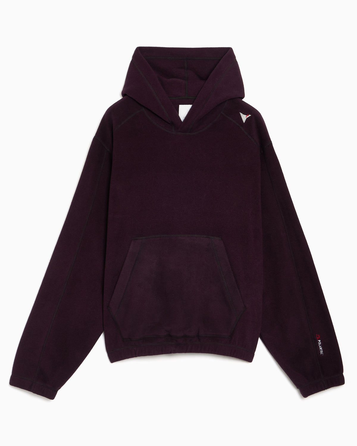 ROA Drowi Polartec® 100 Series Boxy Herren-Hoodie mit Logo