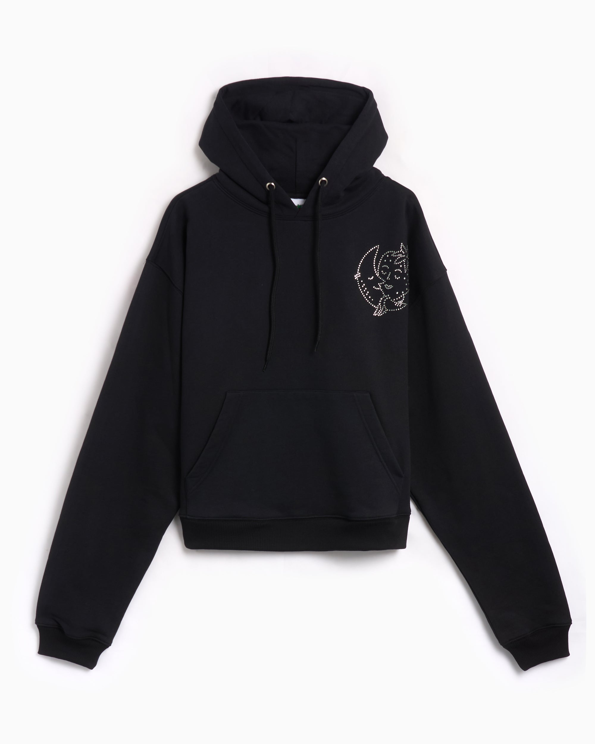 Sweatshirts Sky High Farm Workwear Bedazzled Unisex Knit Hoodie Unisex Hoodie - SHF06T041-1