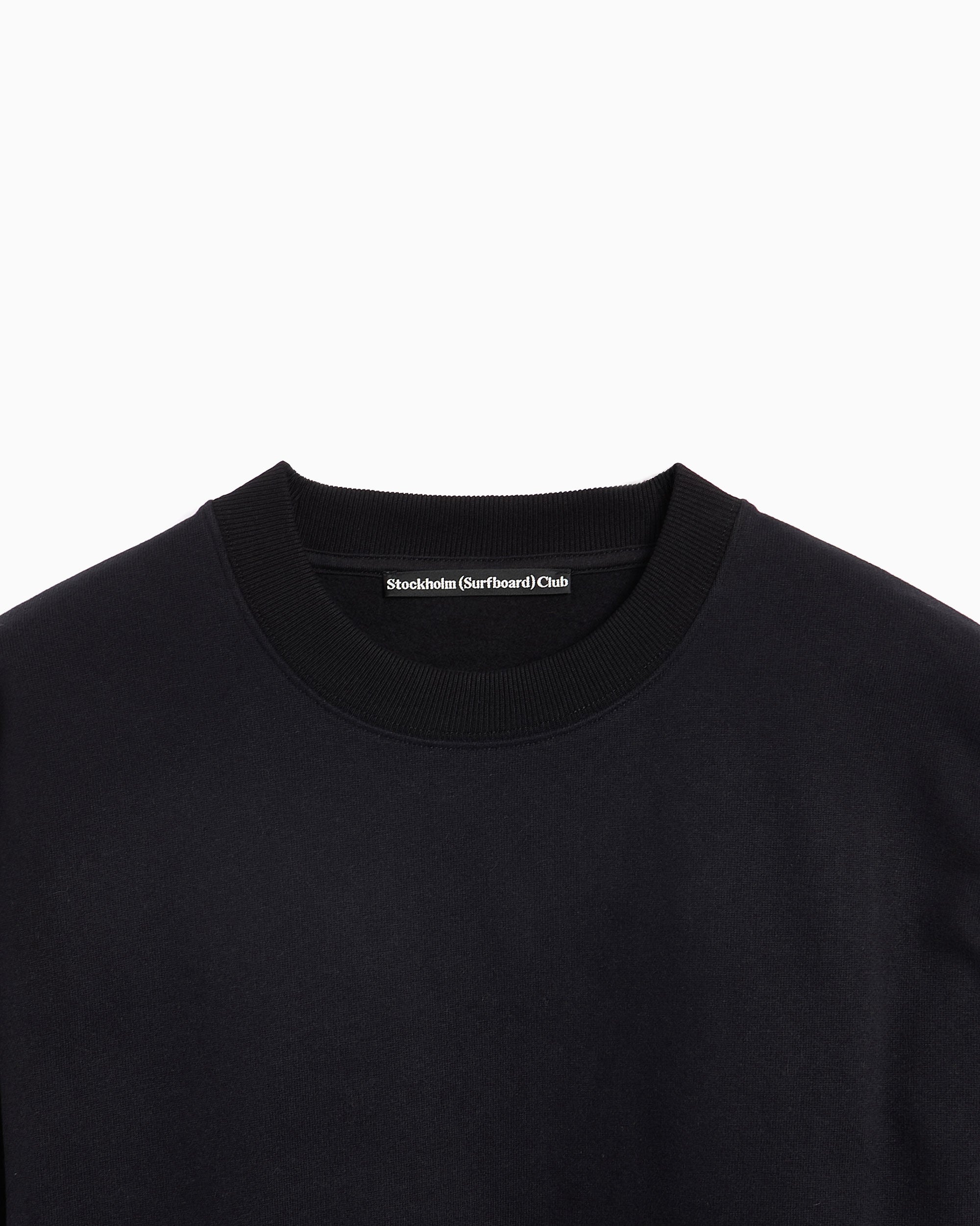 Sweatshirts Stockholm (Surfboard) Club Regular Men's Sweatshirt​ Relaxed Men's Sweatshirt - U1000151-Black