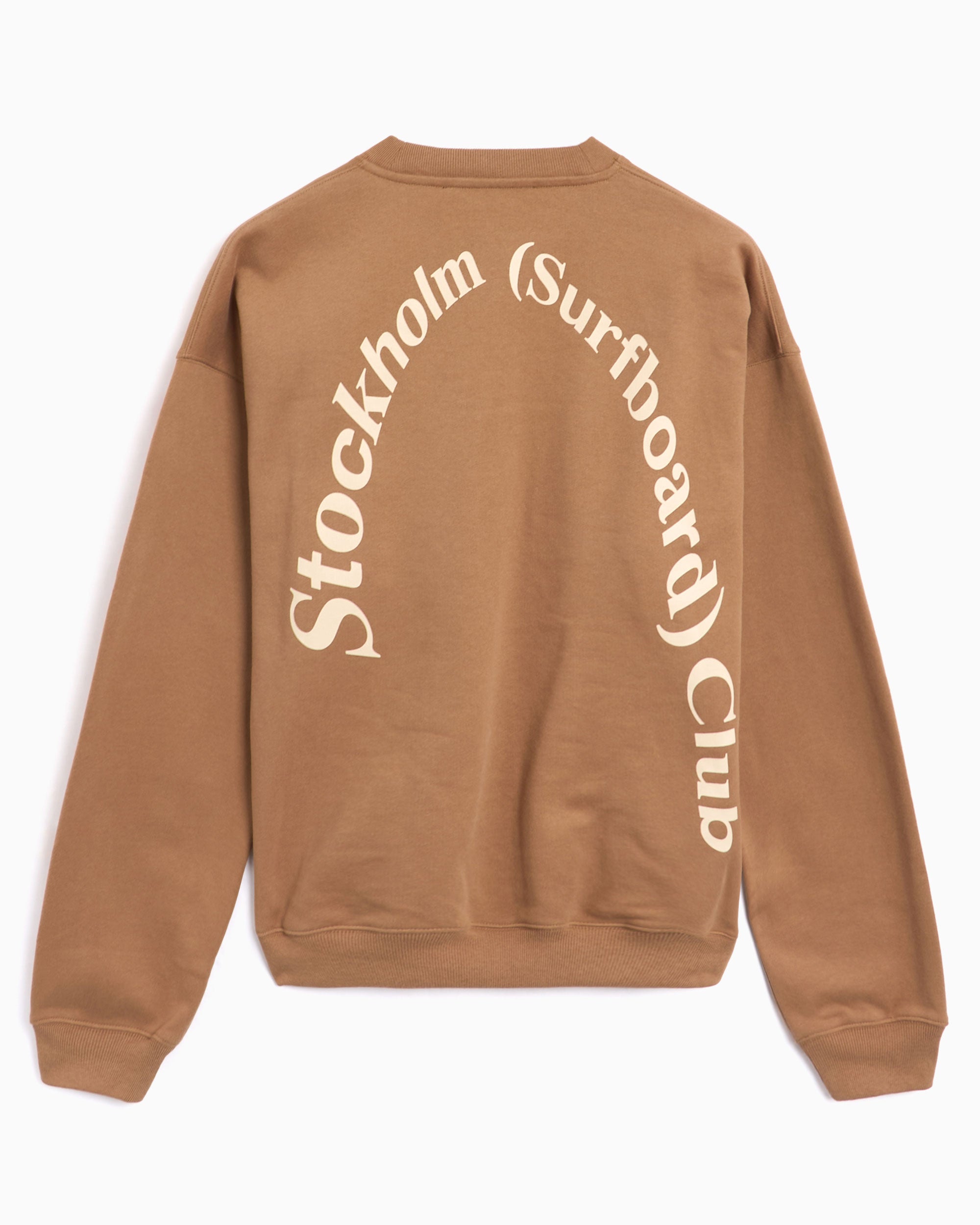Sweatshirts Stockholm (Surfboard) Club Regular Men's Sweatshirt​ Relaxed Men's Sweatshirt - U1000151-Brown