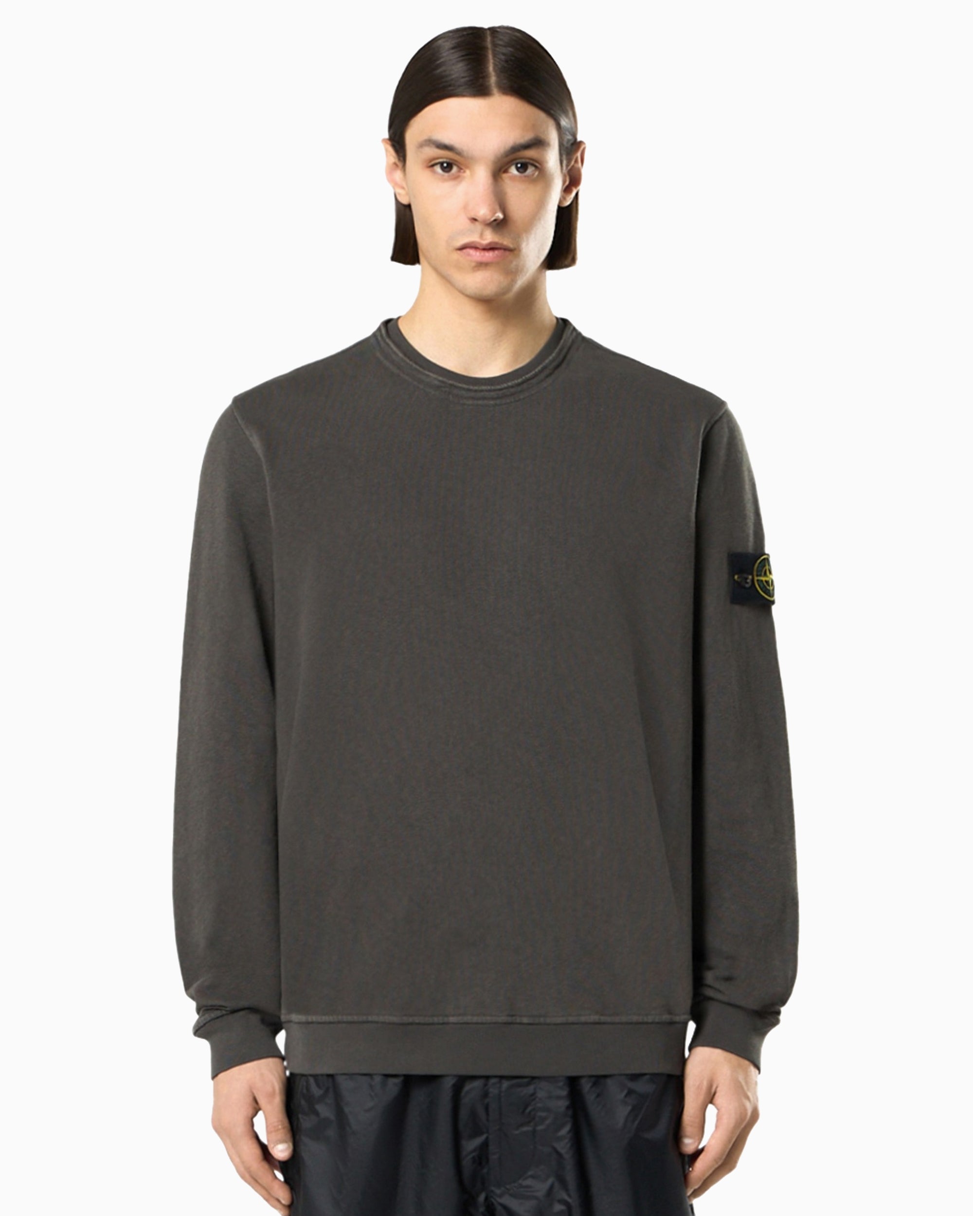 Sweatshirts Stone Island Malfilé "Old Effect" Men's Sweatshirt - L1S156100034-V0165
