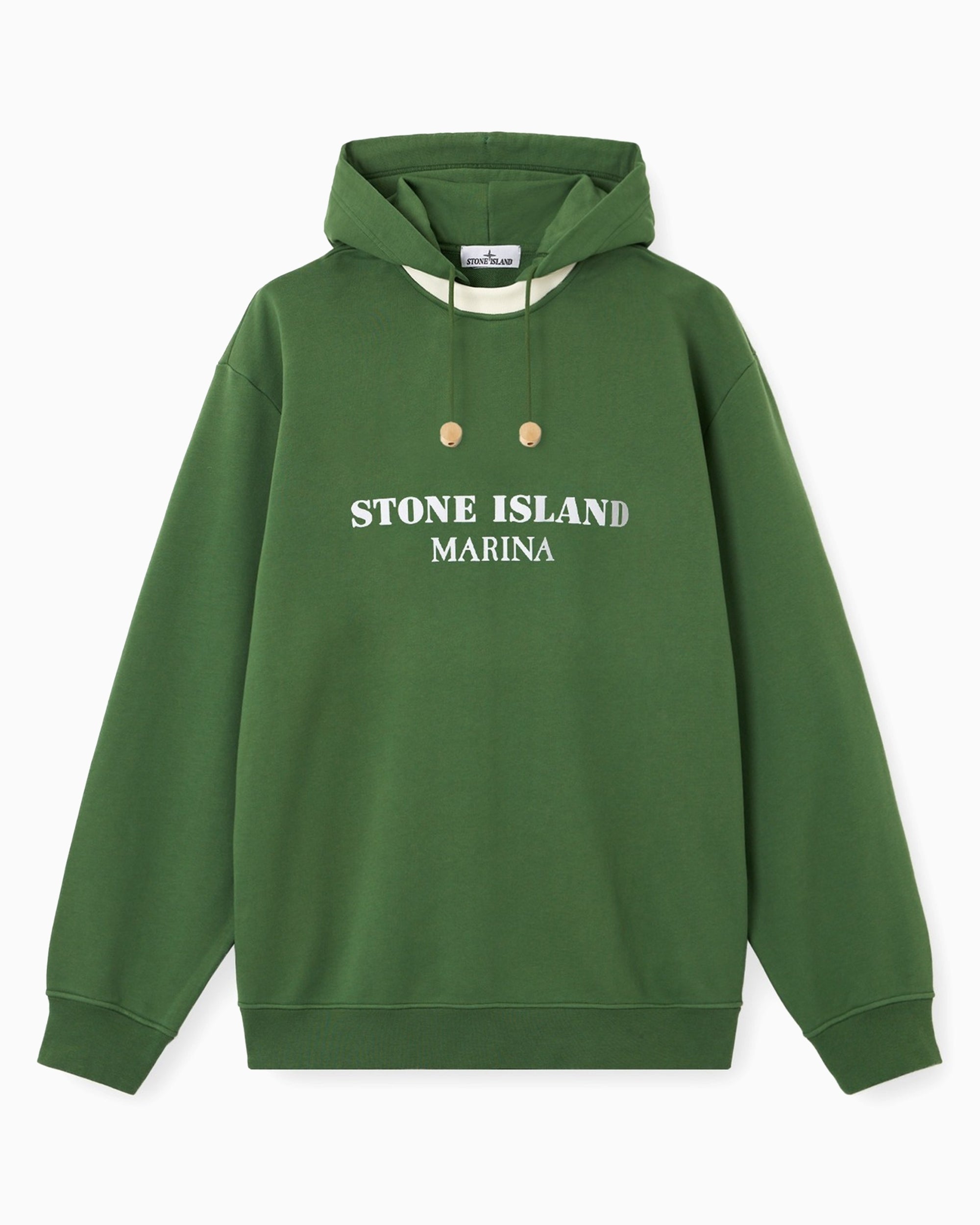 Sweatshirts Stone Island Marina Logo Relaxed Men's Hoodie - L1S156100054-V005I