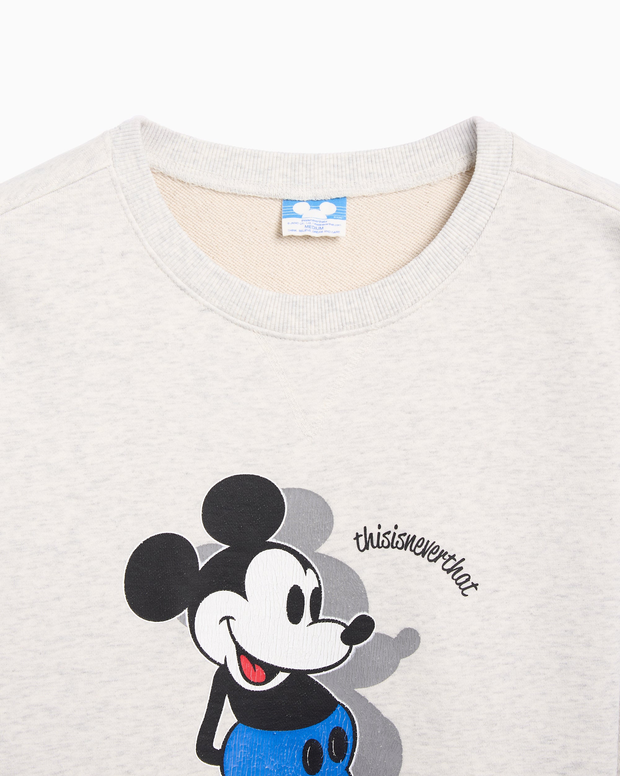 Sweatshirts thisisneverthat® Mickey Classic Men's Sweatshirt - DS251TSWCW01-HGR