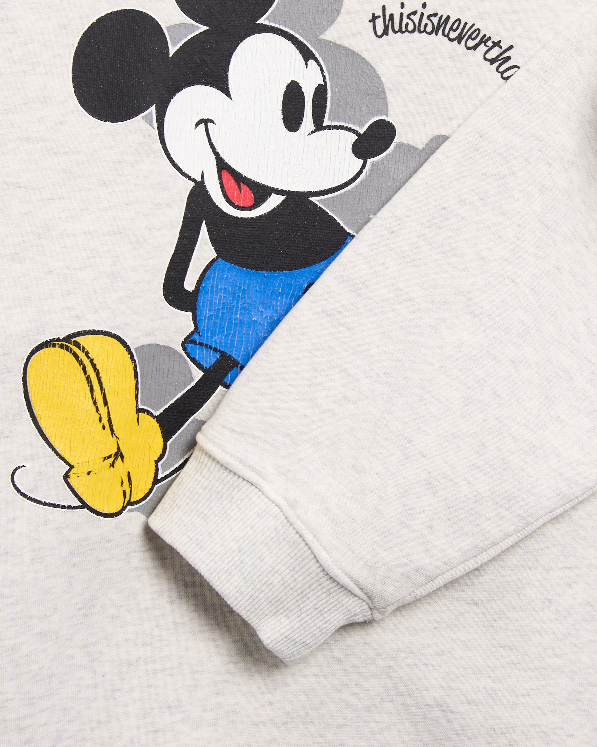 Sweatshirts thisisneverthat® Mickey Classic Men's Sweatshirt - DS251TSWCW01-HGR