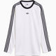 adidas Originals Adicolor Jacquard Oversize Herren-T-Shirt mit langen Ärmeln
