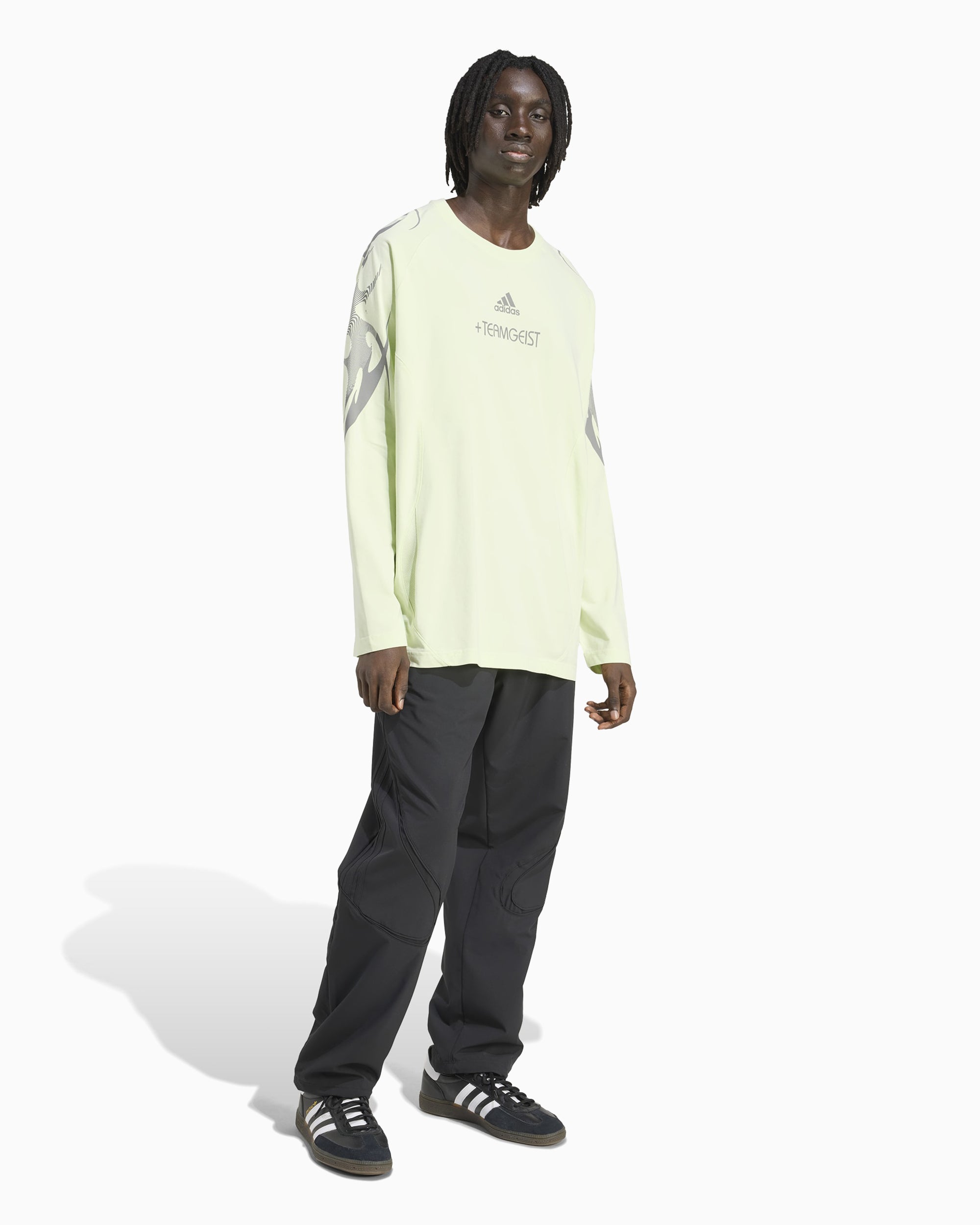 T-Shirts adidas Originals Adilenium Adilenium Teamgeist Long-Sleeved Relaxed Men's T-Shirt - KF8541