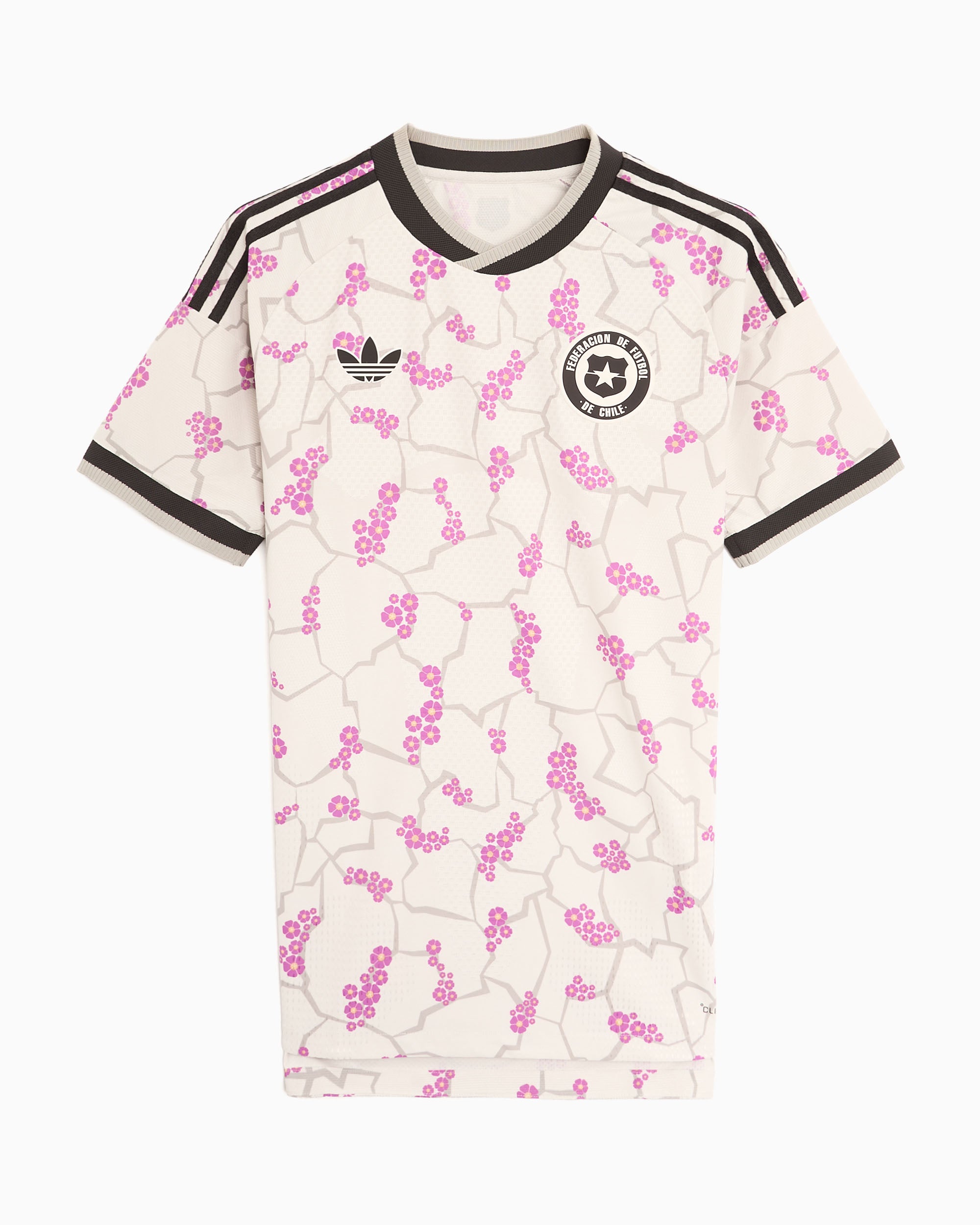 T-Shirts adidas Originals Republic of Chile Football Logo Visitor 2026 Men's Jersey T-Shirt - KC6088