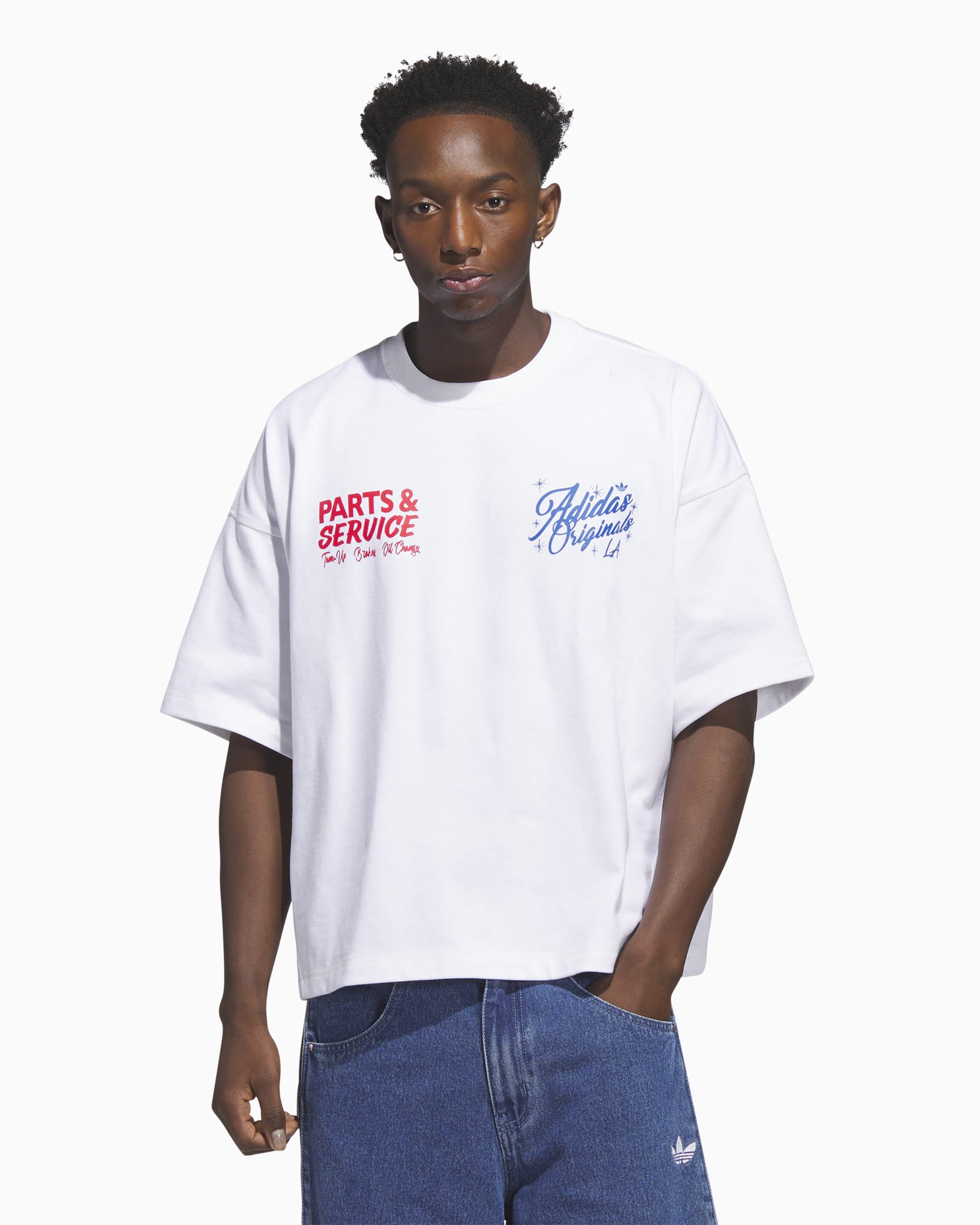 T-Shirts adidas Originals Wilshire Relaxed Unisex T-Shirt - JX6176