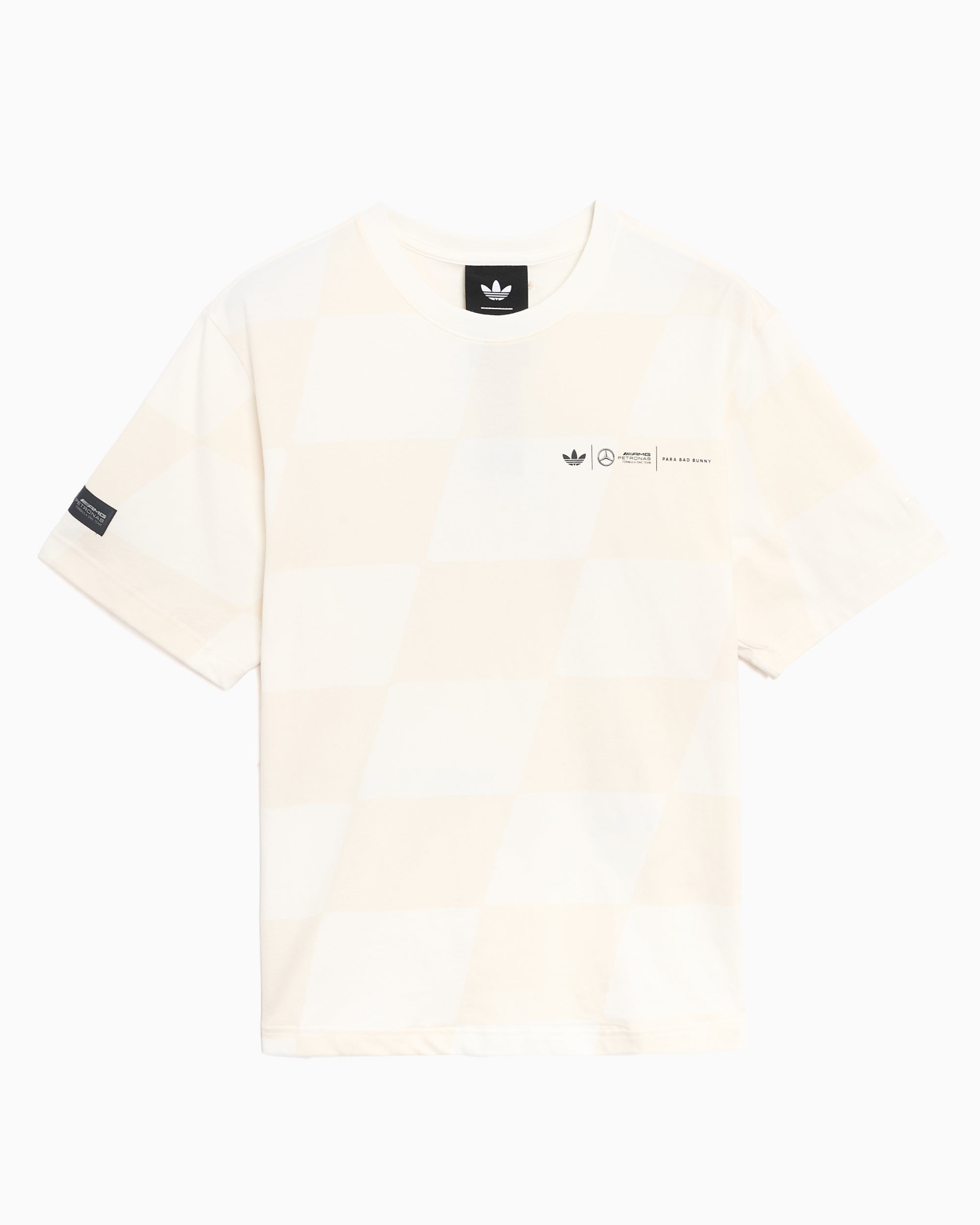 T-Shirts adidas Originals x Bad Bunny x Mercedes AMG Petronas Racing Logo Relaxed Men's T-Shirt - KD7593