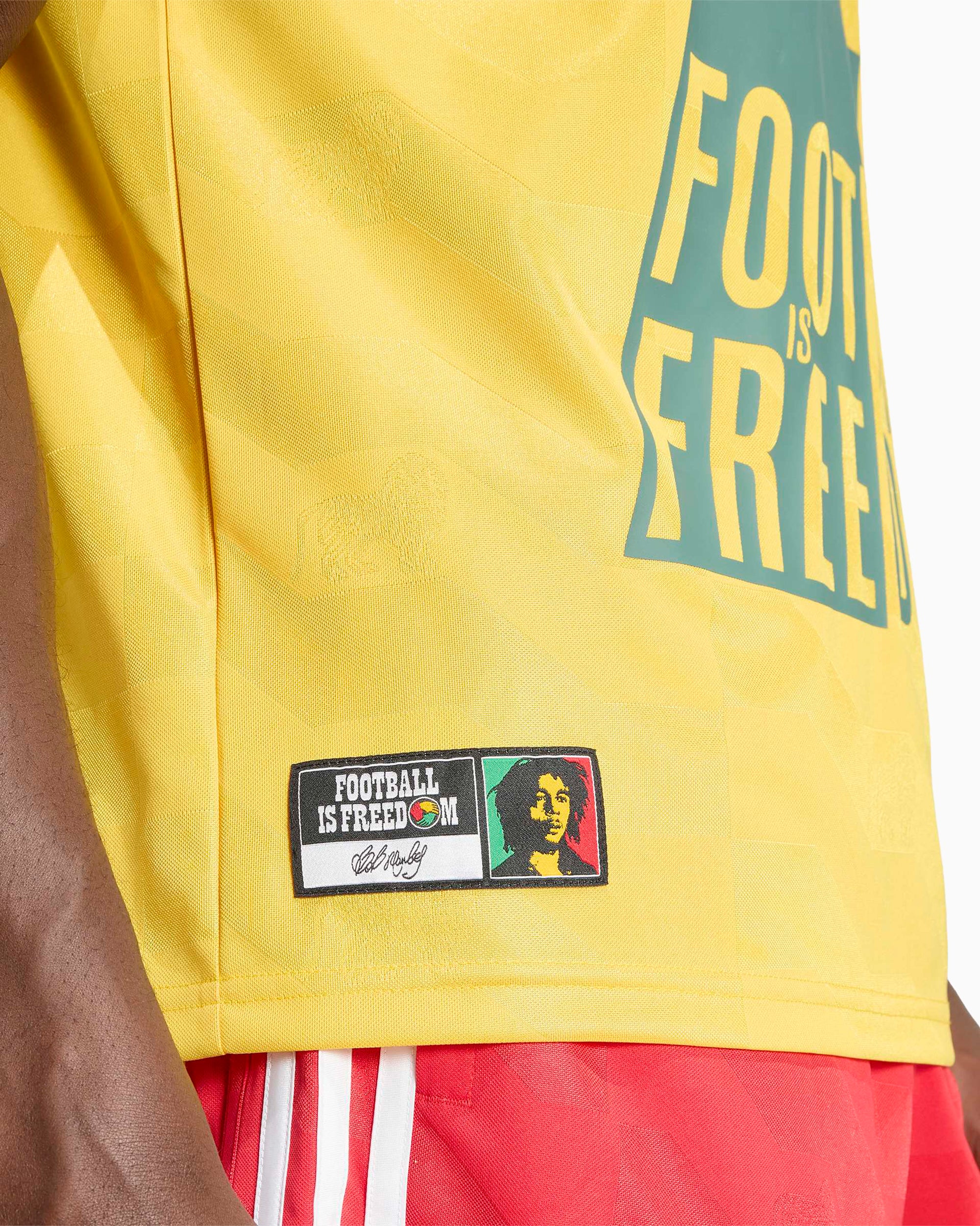 T-Shirts adidas Originals x Bob Marley Jacquard Graphic Men's Jersey T-Shirt - KA8907