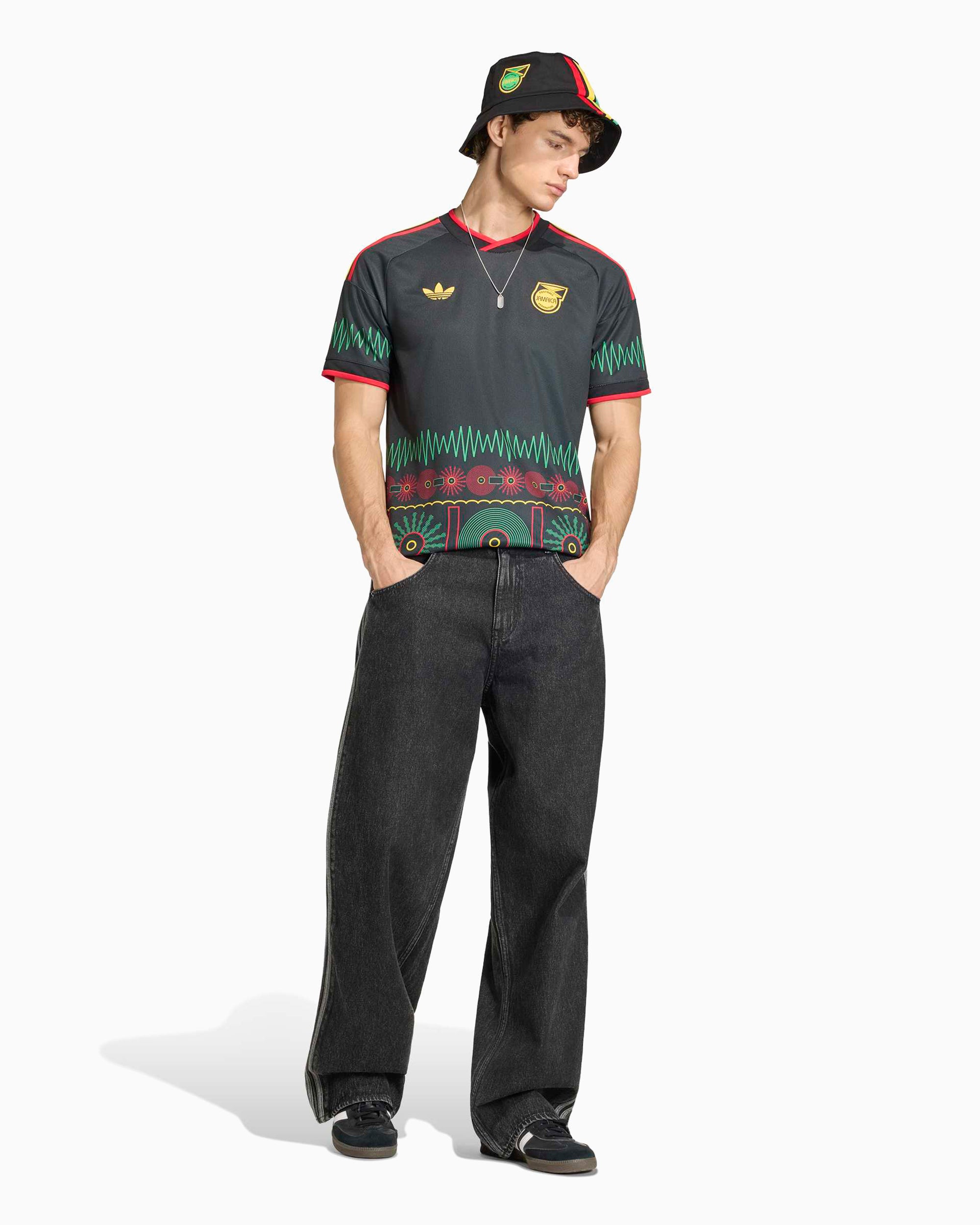 T-Shirts adidas Originals x Bob Marley Jamaica 26 Slim Men's Jersey T-Shirt - KD0957