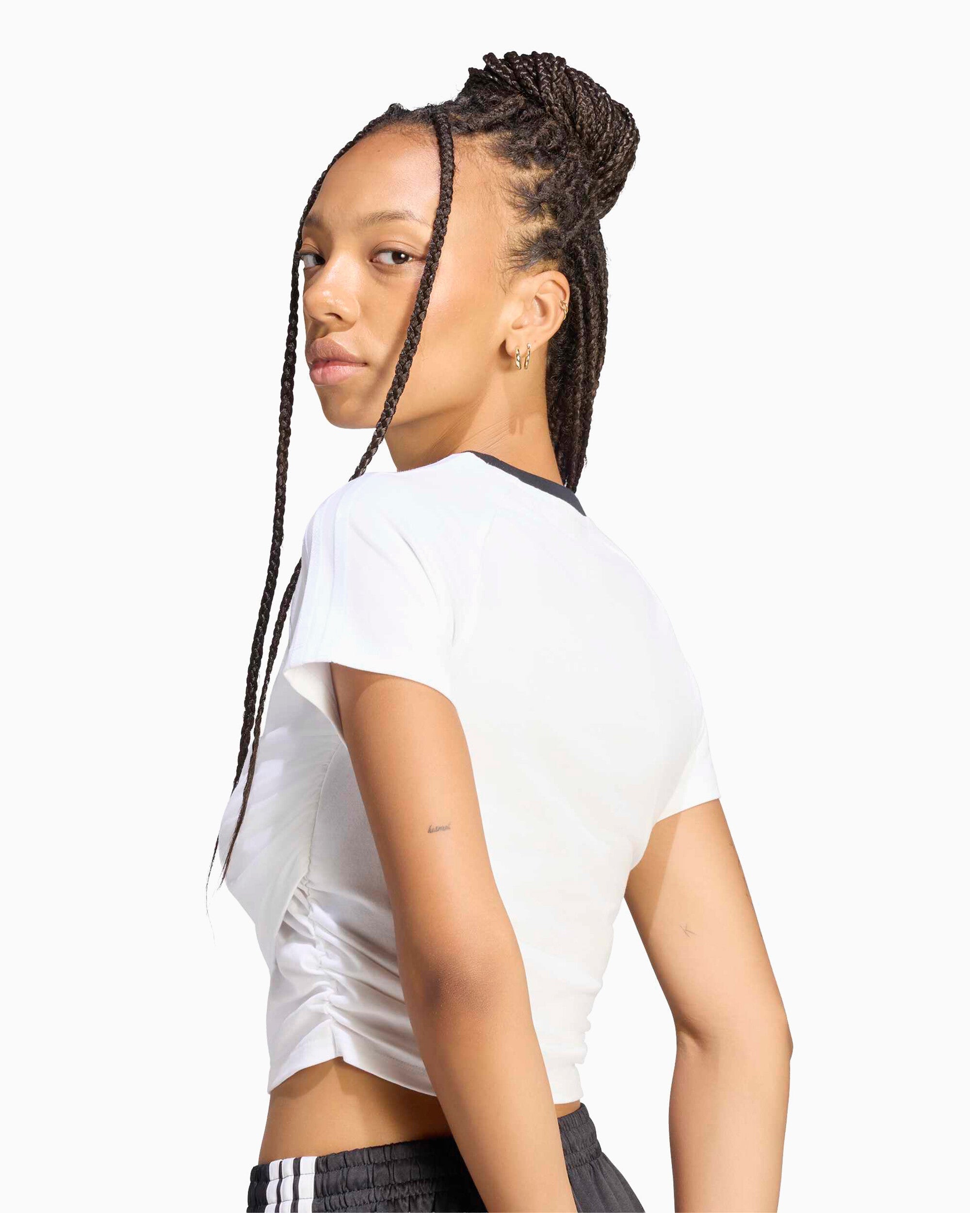 T-Shirts adidas Originals x JENNIE Adiluna Season 2 Slim Women's T-Shirt - LD4968