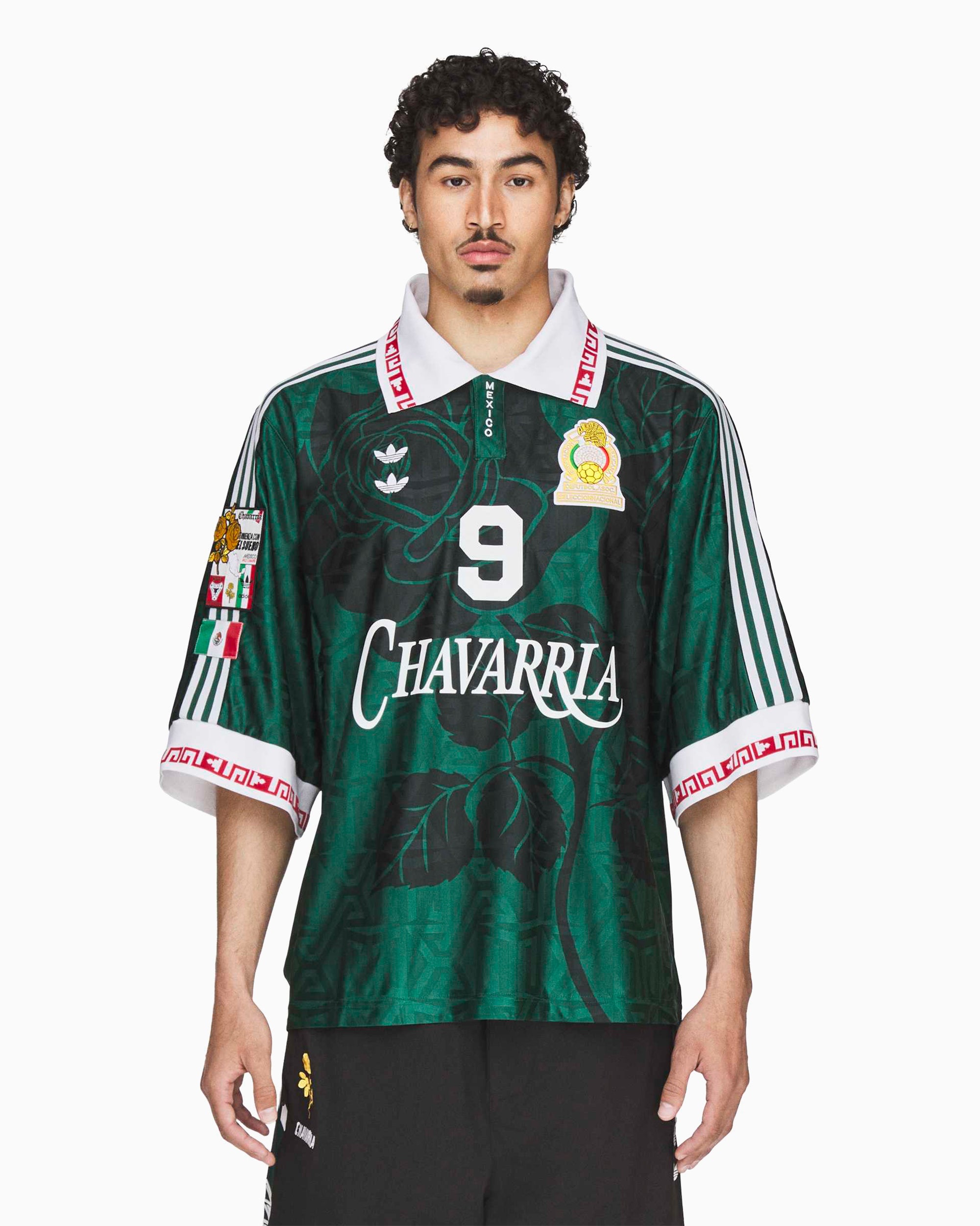 adidas Originals x Willy Chavarria Oversize Herren-Jersey T-Shirt mit