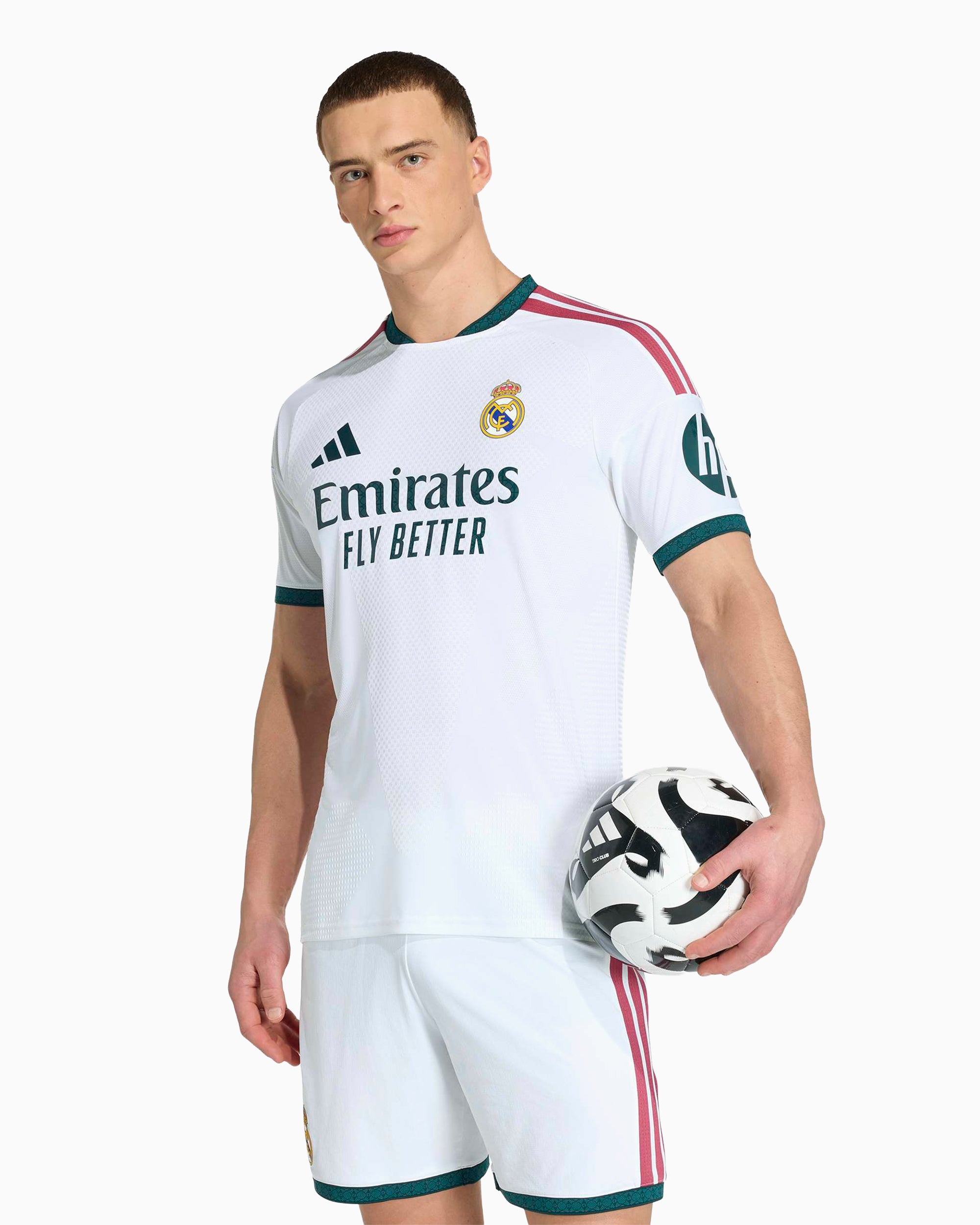T-Shirts adidas Performance Real Madrid 26/27 Oficial First Kit Slim Men's Jersey T-Shirt - JZ7218