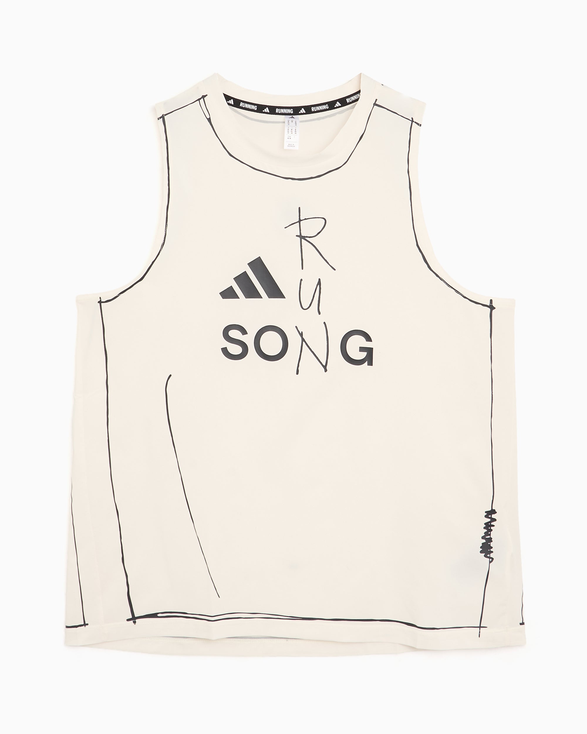 T-Shirts adidas Performance x Song For The Mute Running adi365 Graphic Women's Tank Top - KT0777