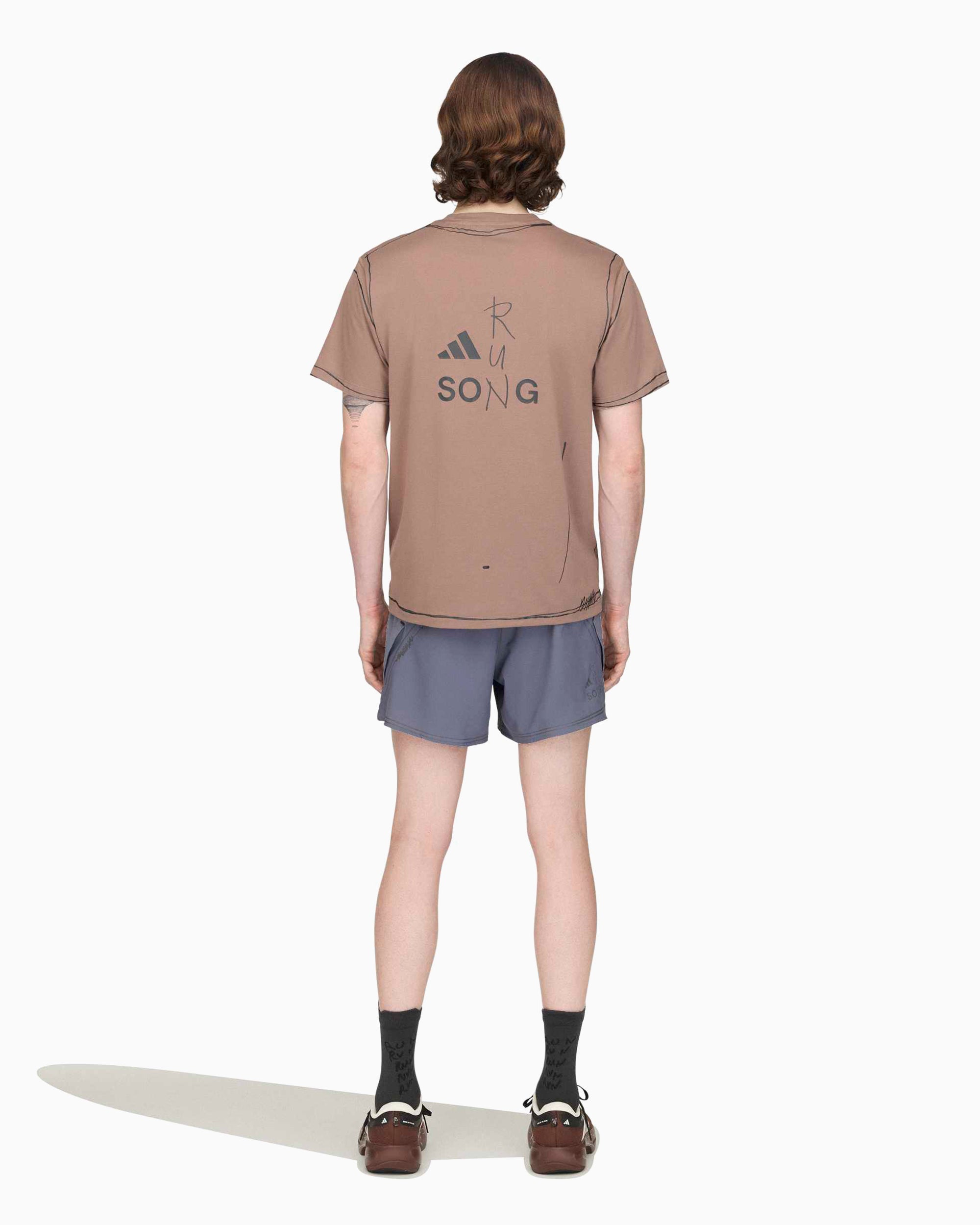 T-Shirts adidas Performance x Song For The Mute Running Unitefit adi365 Graphic Unisex T-Shirt - KQ7839