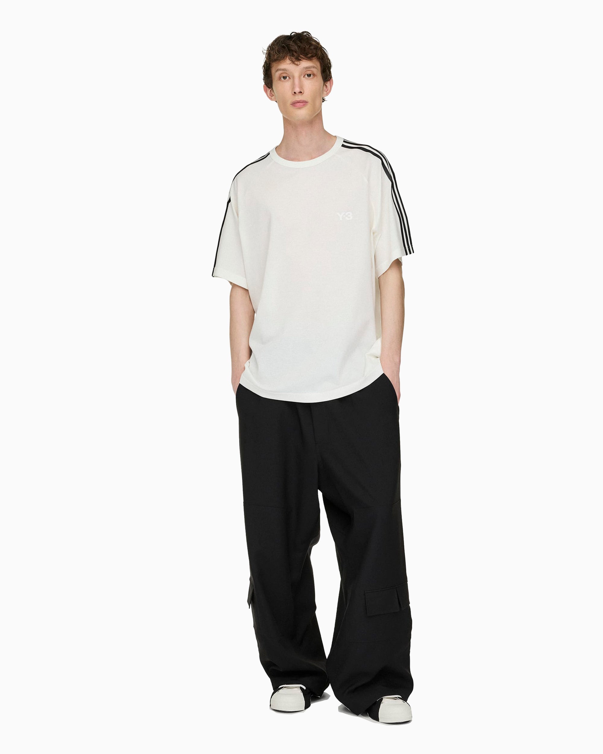 T-Shirts adidas Y-3 3-Stripes Relaxed Men's T-Shirt - JY8187