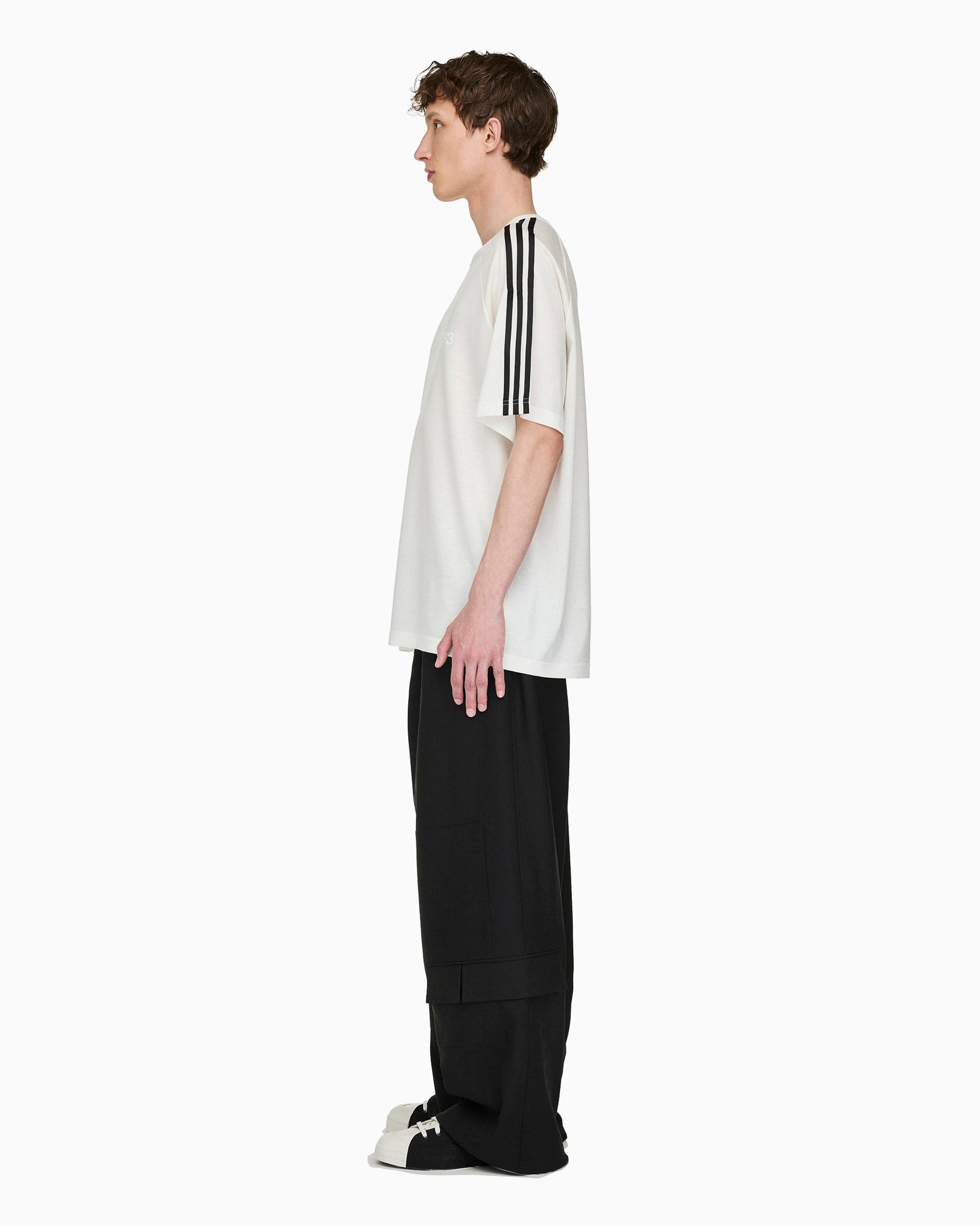 T-Shirts adidas Y-3 3-Stripes Relaxed Men's T-Shirt - JY8187