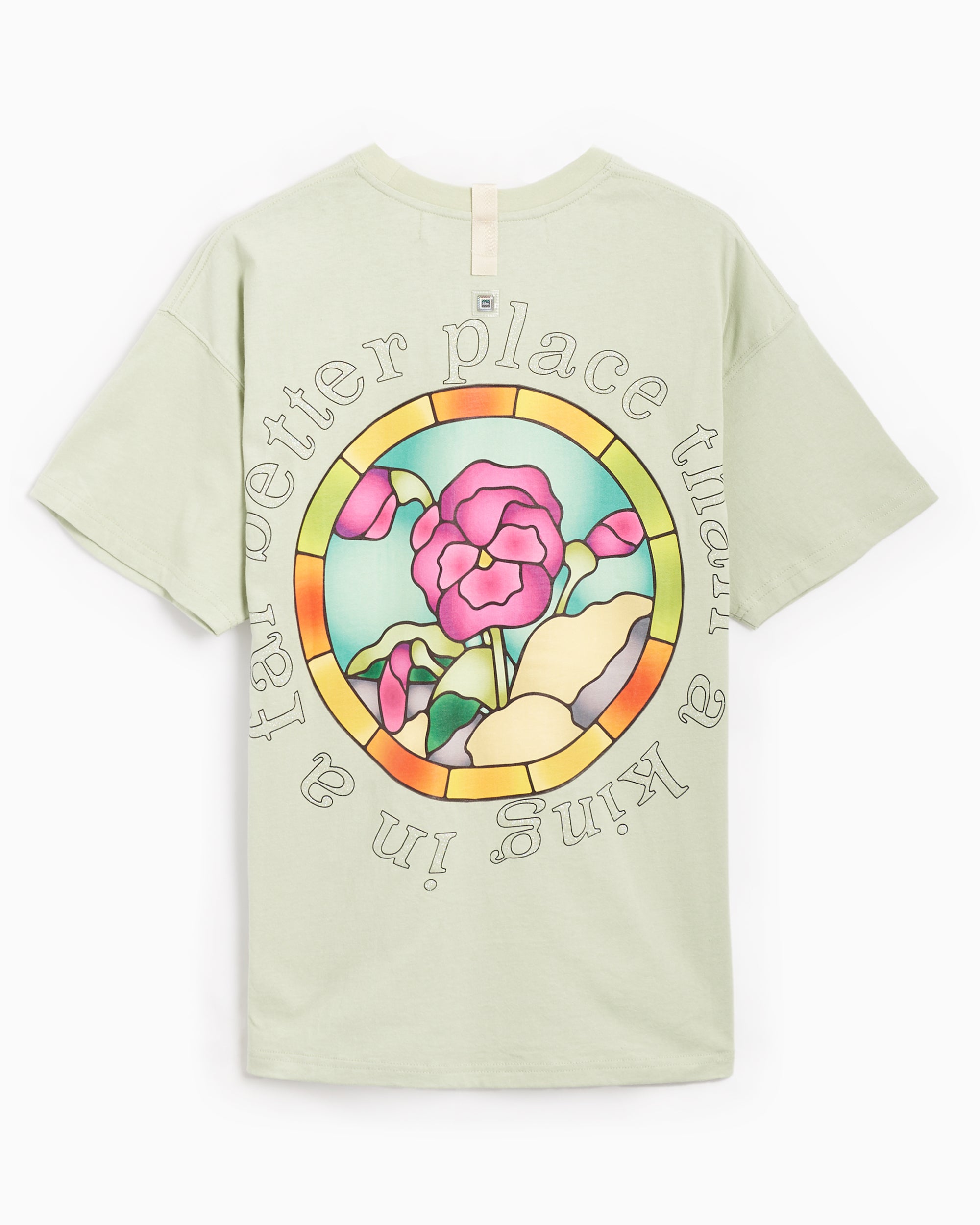 T-Shirts Advisory Board Crystals Abc. Voltaire Men's T-Shirt Men's T-Shirt - ABC-CT-T001-VOLT-LILY GREEN
