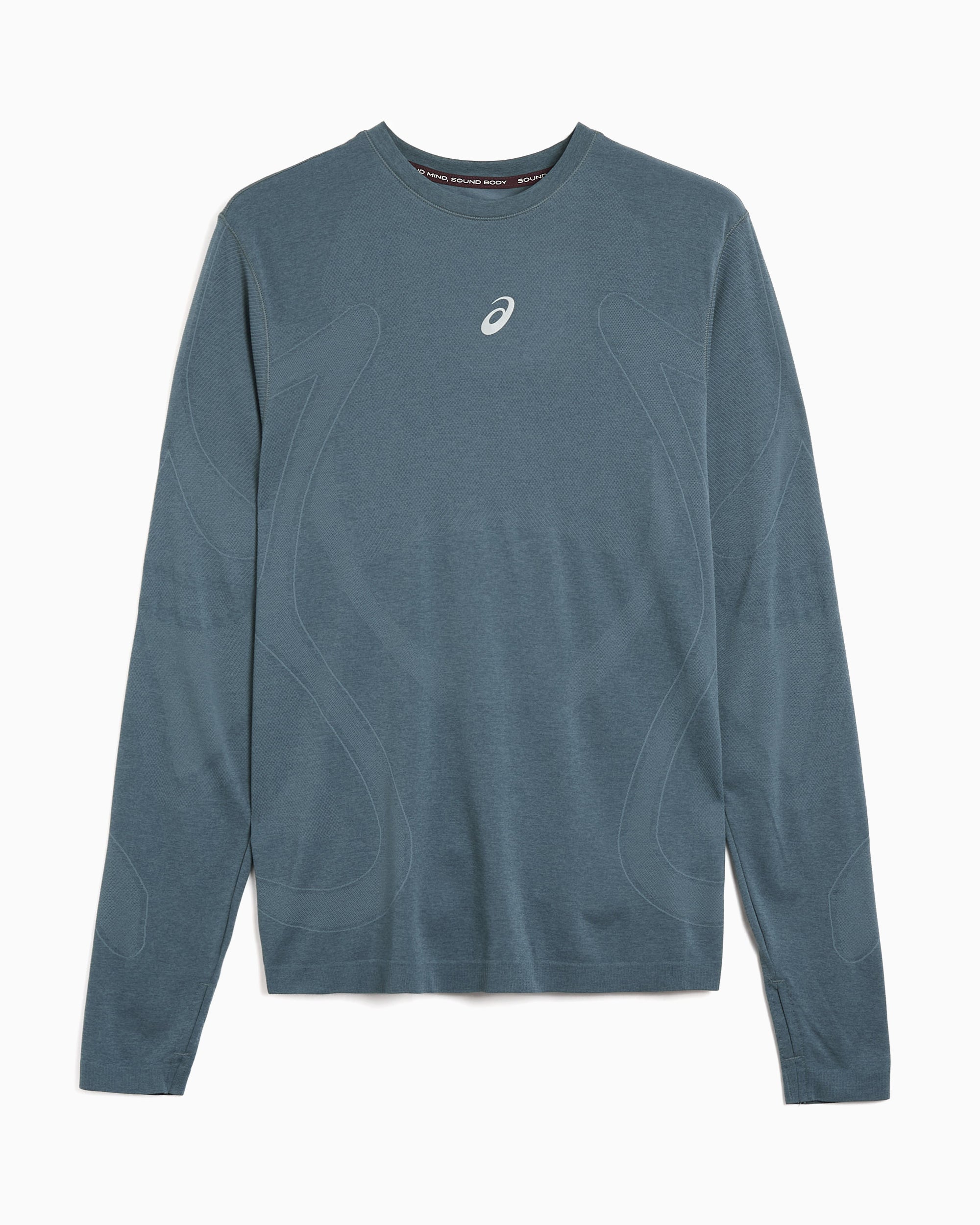 T-Shirts ASICS Road Seamless Logo Long-Sleeved Relaxed Men's T-Shirt - 2011D356-403