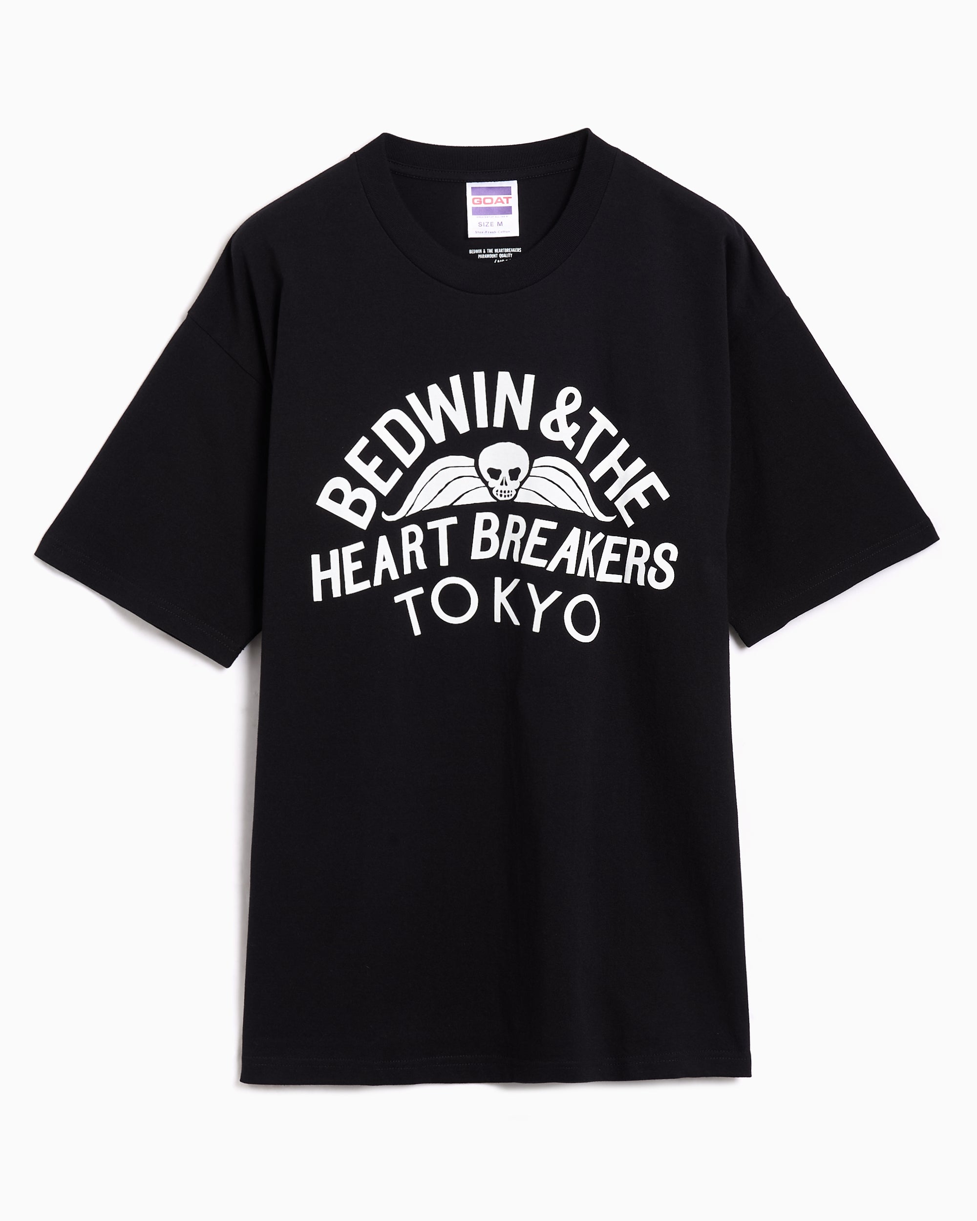 T-Shirts BEDWIN Fonda Graphic Relaxed Men's T-Shirt - 25SB2203-BLACK