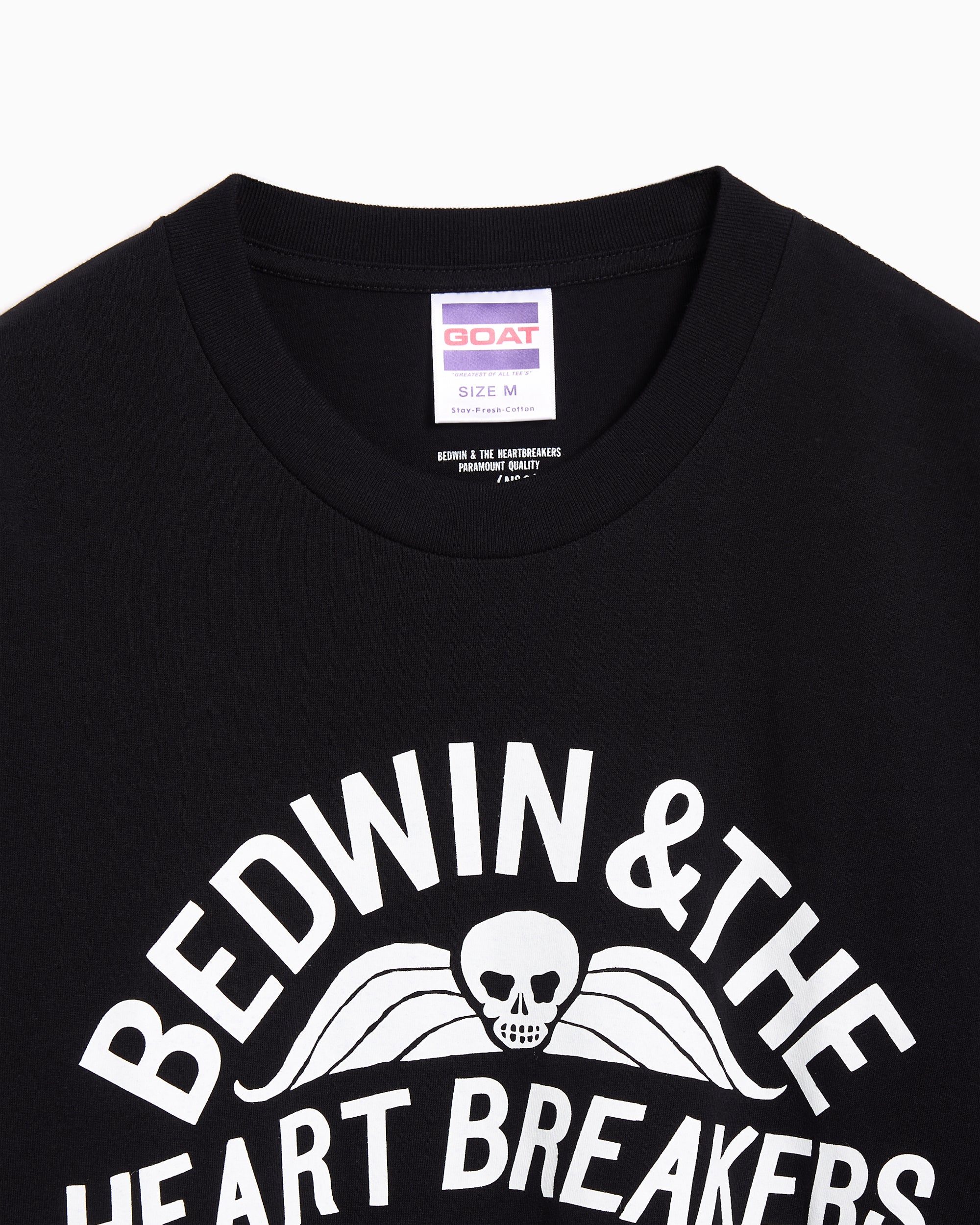 T-Shirts BEDWIN Fonda Graphic Relaxed Men's T-Shirt - 25SB2203-BLACK