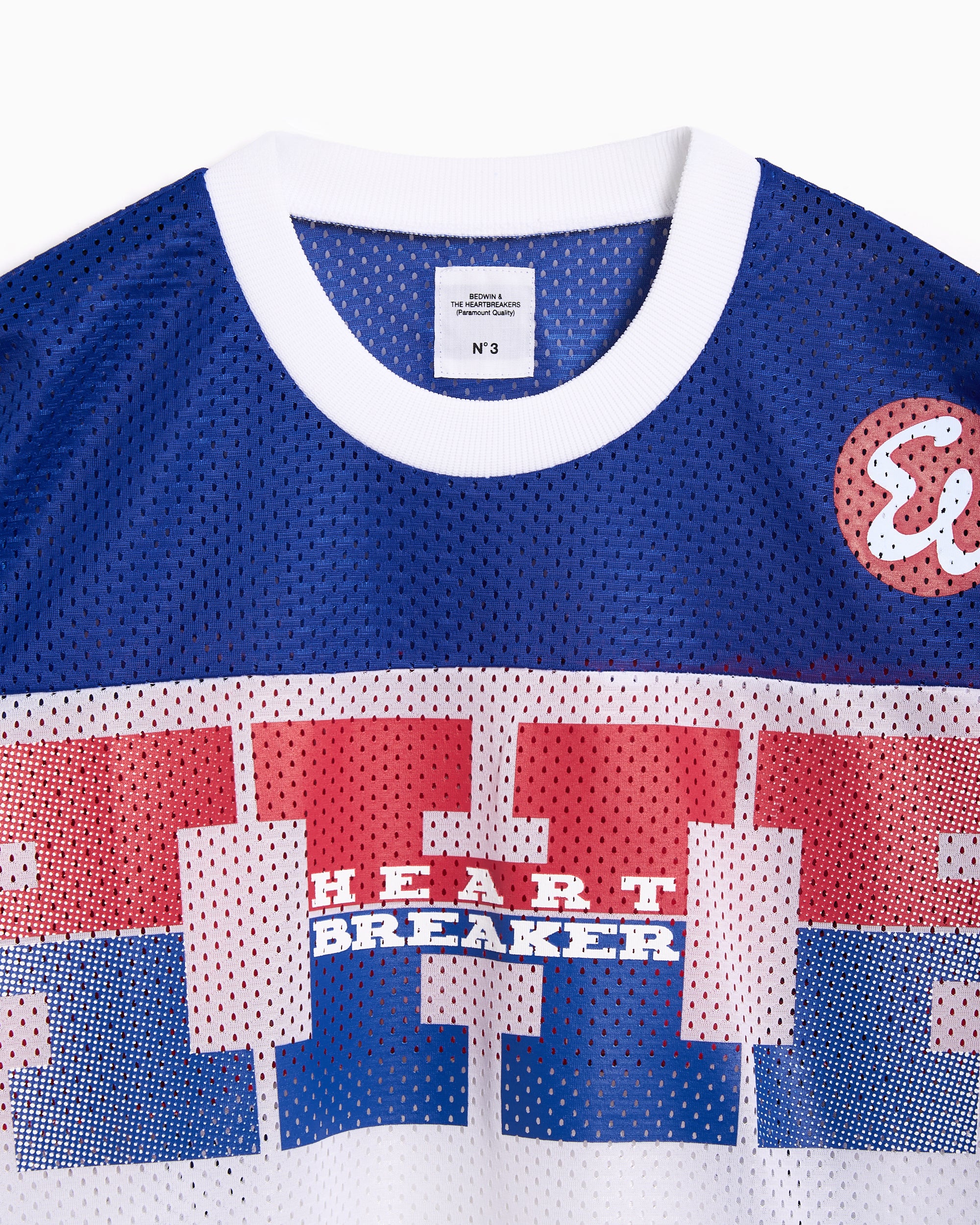 T-Shirts BEDWIN Jeremy Graphic Long-Sleeved Relaxed Men's T-Shirt - 25SB2200-WHITE