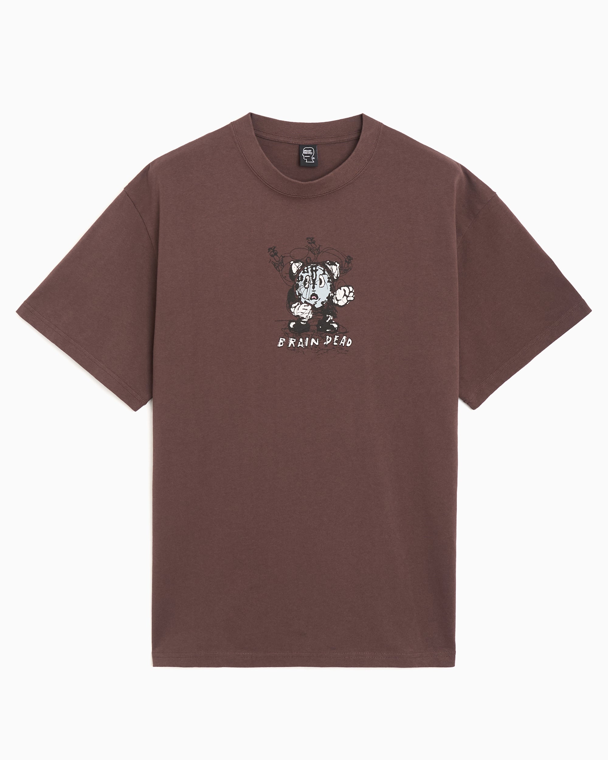 T-Shirts Brain Dead Time Is Nigh Graphic Men's T-Shirt - BDP26T00005057RD12