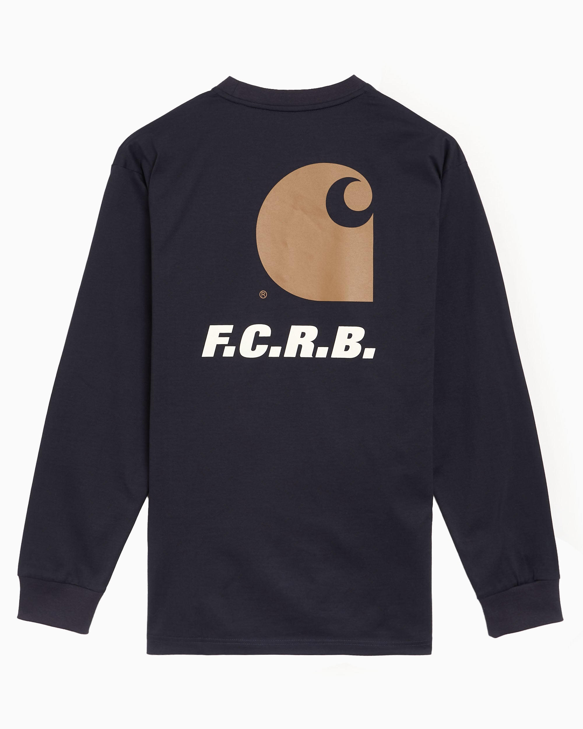 T-Shirts Carhartt WIP x F.C. Real Bristol Graphic Long-Sleeved Unisex T-Shirt - A261051-01XX