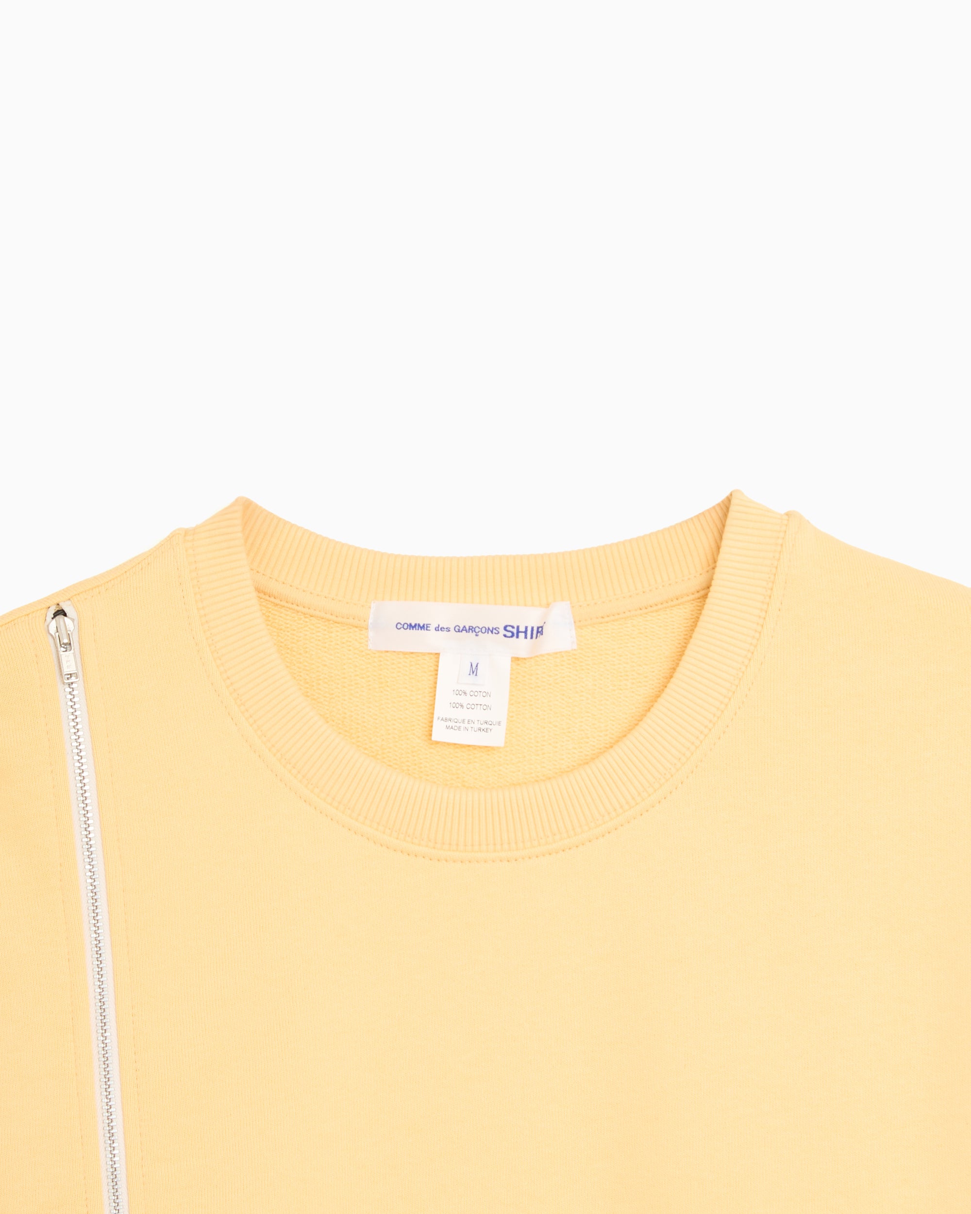 T-Shirts Comme Des Garçons Shirt With Zipper Long-Sleeved Men's T-Shirt - FQ-T027-S26-3