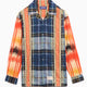 DEVÁ STATES Ikat Men's Long Sleeve Linen Shirt Herren-T-Shirt