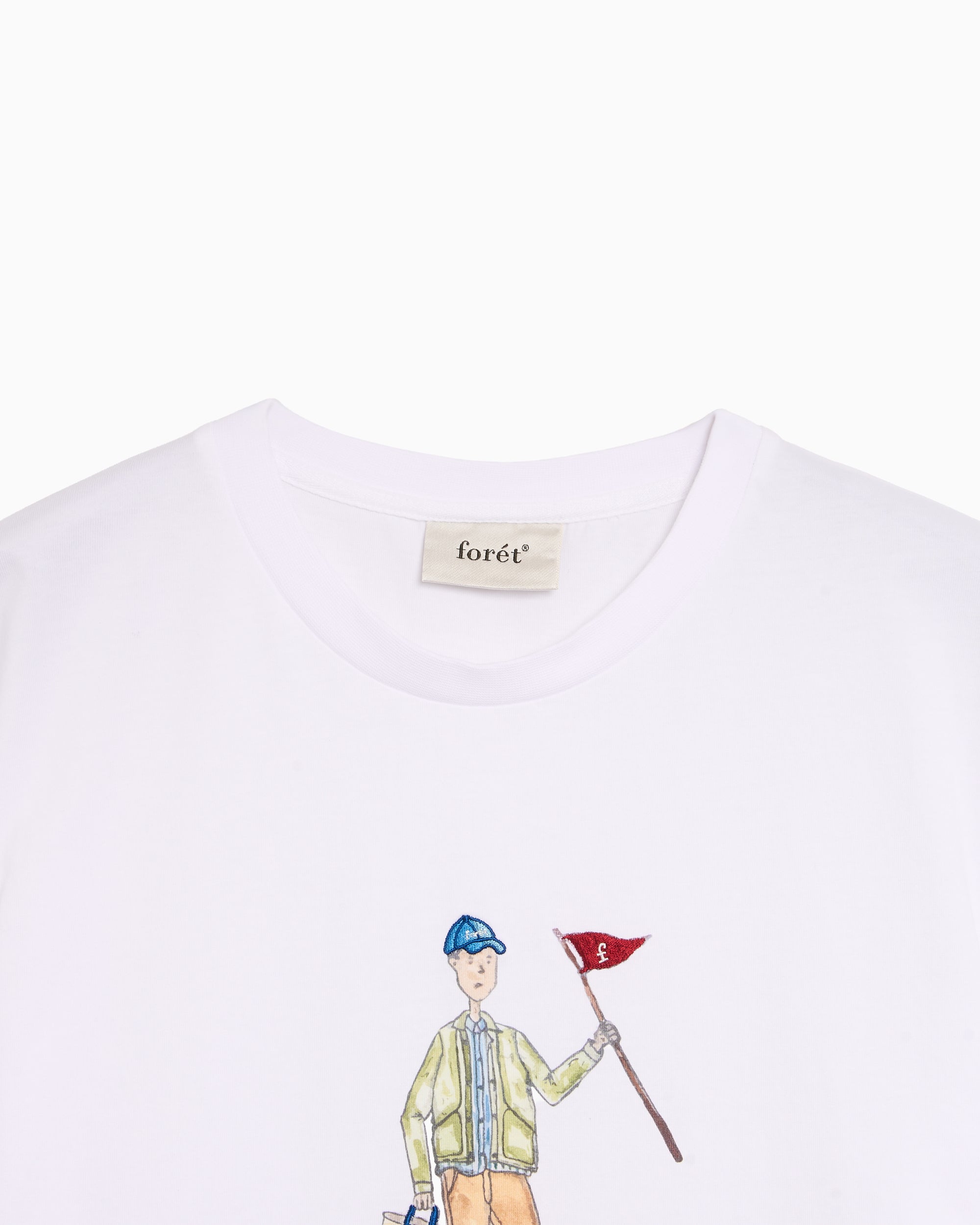 T-Shirts forét Patrol Men's T-Shirt - F1022-WHITE