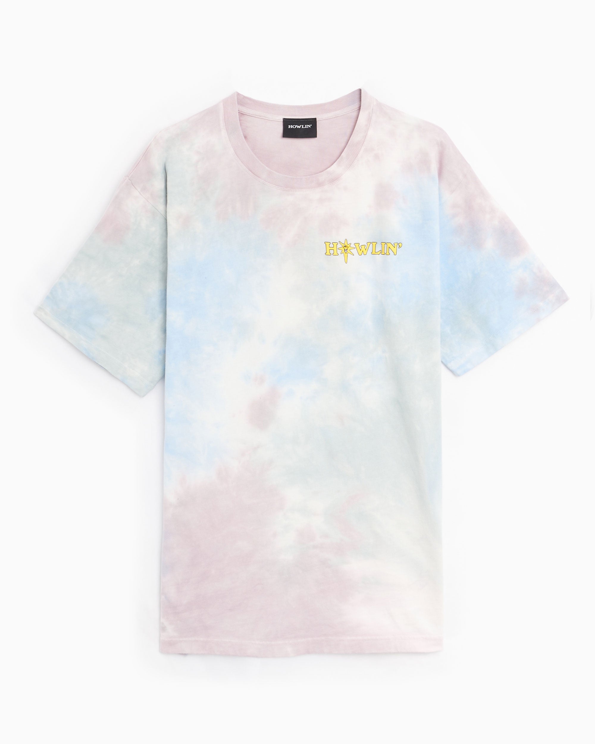 T-Shirts Howlin' Howlin' Men's Tie Dye T-Shirt Men's T-Shirt - Tie-Dye-T-shirt-Summer-Mix