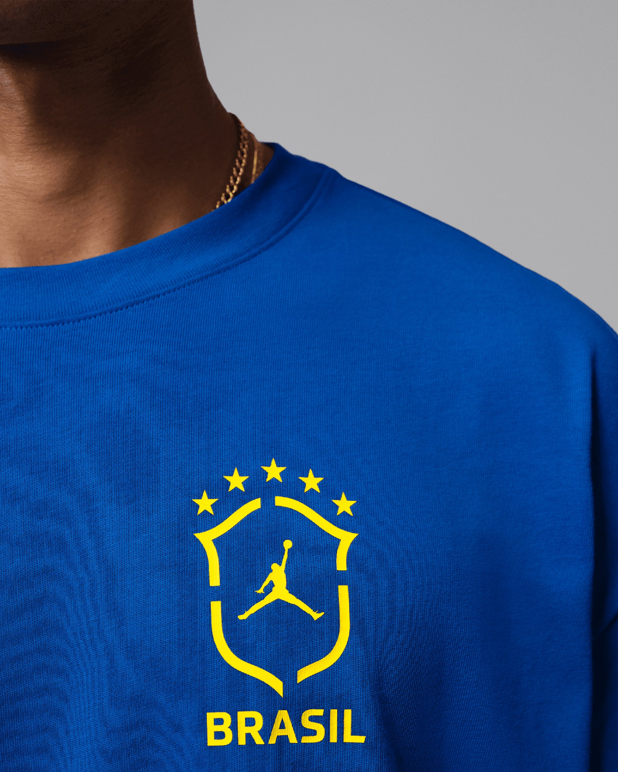 T-Shirts Jordan 85 Brasil Logo Oversize Men's T-Shirt - II5389-417