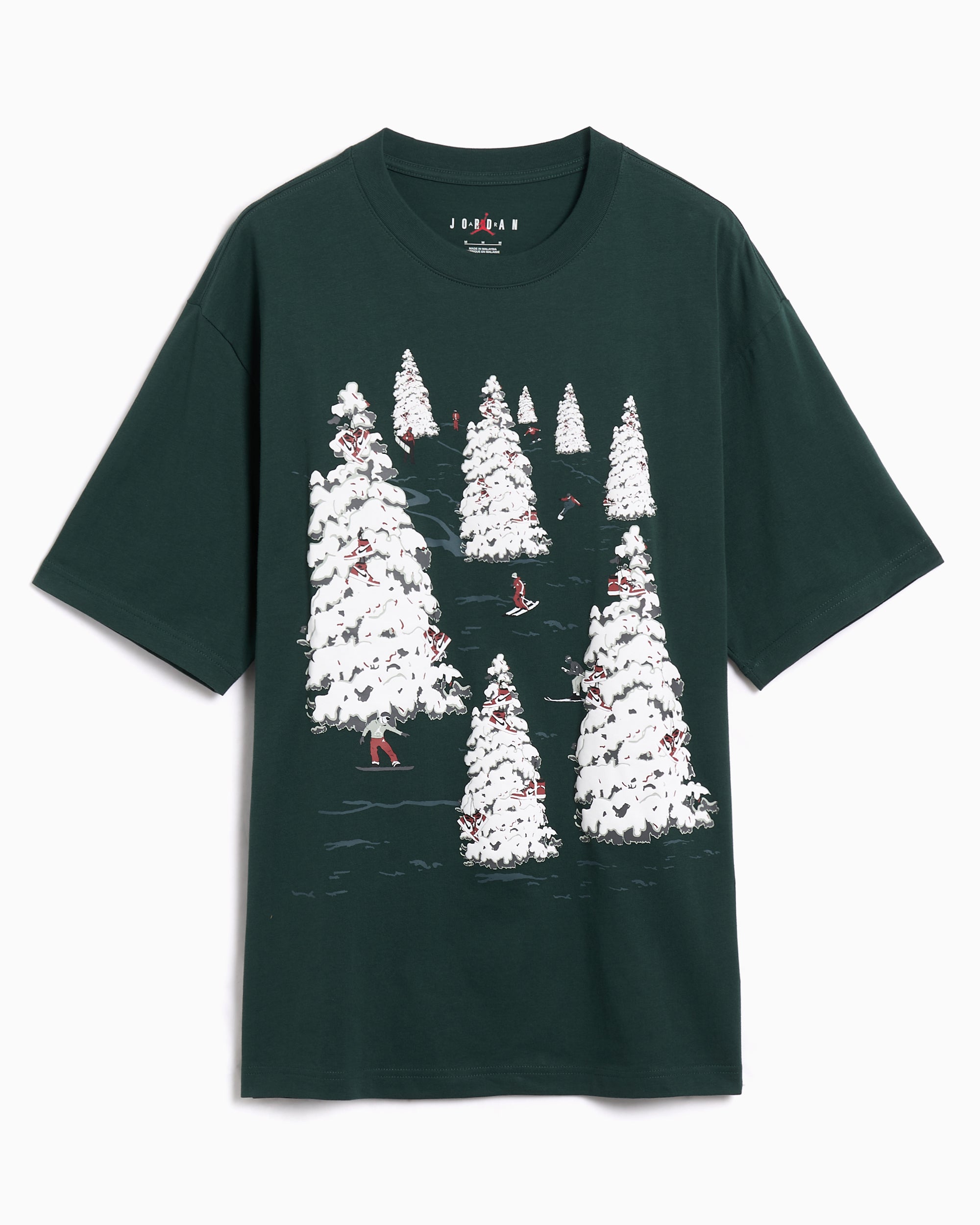 T-Shirts Jordan Brooklyn Holiday Graphic Relaxed Men's T-Shirt - HQ9031-316
