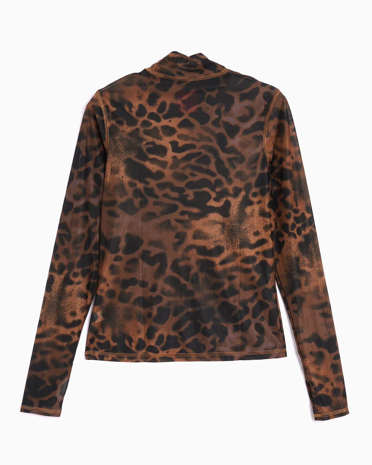 T-Shirts Jordan Flight Leopard Animal Print Long-Sleeved Slim Women's T-Shirt - IQ4011-281