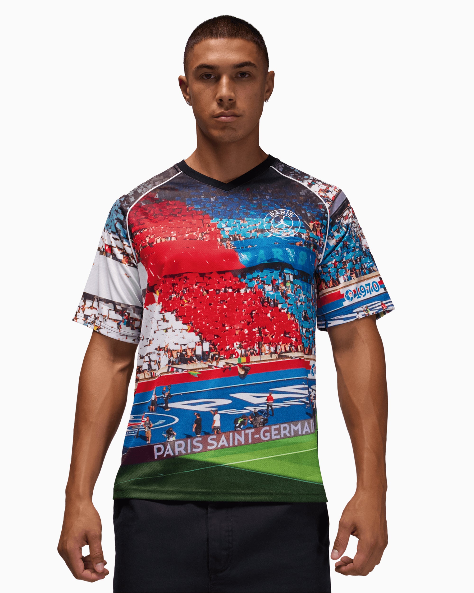 Jordan x PSG Slim Herren-Jersey T-Shirt mit Grafik