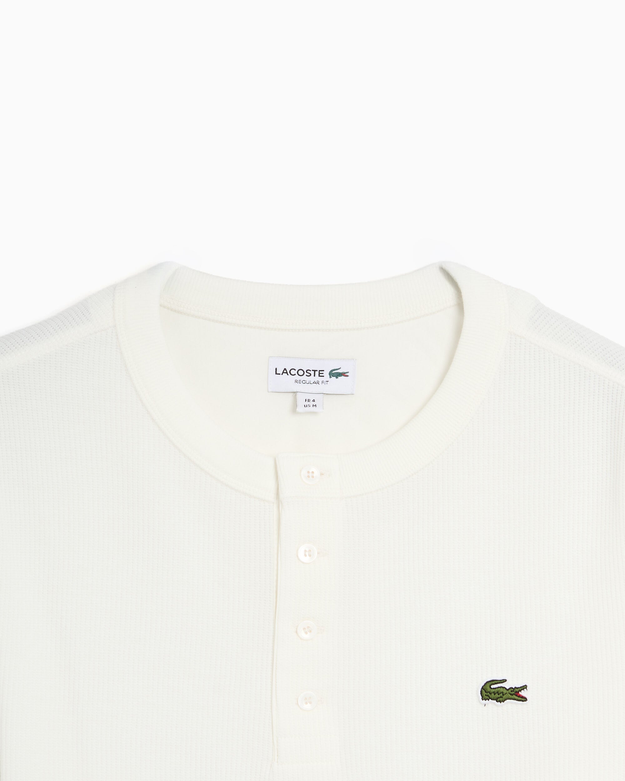 T-Shirts Lacoste Logo Long-Sleeved Straight Men's T-Shirt - TH1300-00-70V