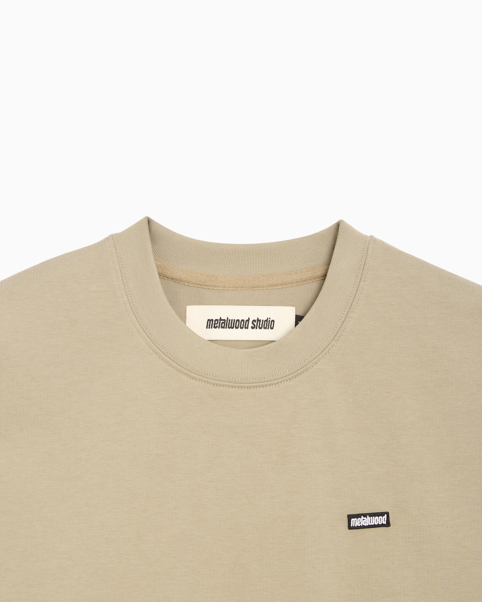 T-Shirts Metalwood Mini Metal Logo Oversize Men's T-Shirt - 26SS-03-01_TAR