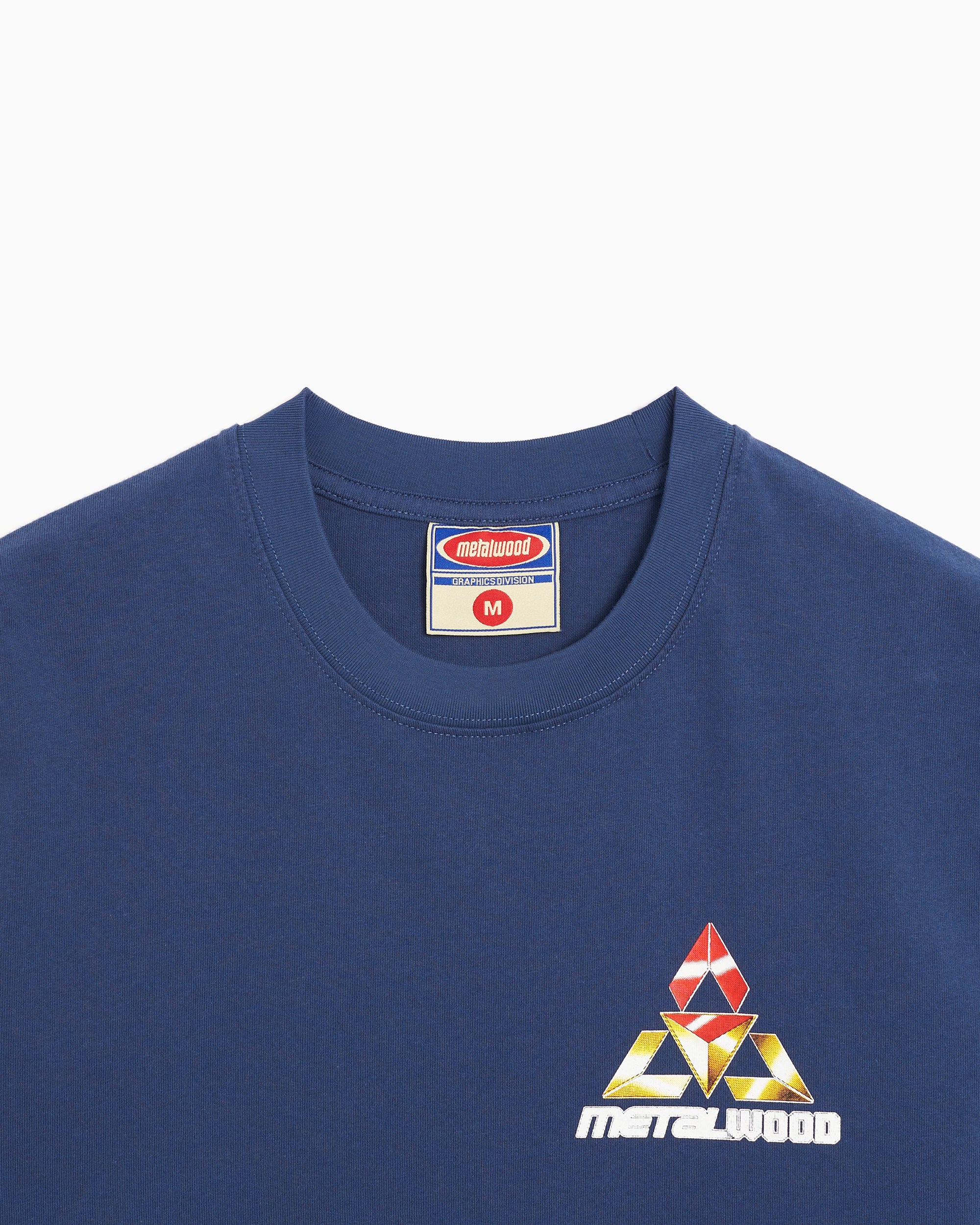 T-Shirts Metalwood Studio Tri-Metal Men's T-Shirt - MWS25-03-15-MDN