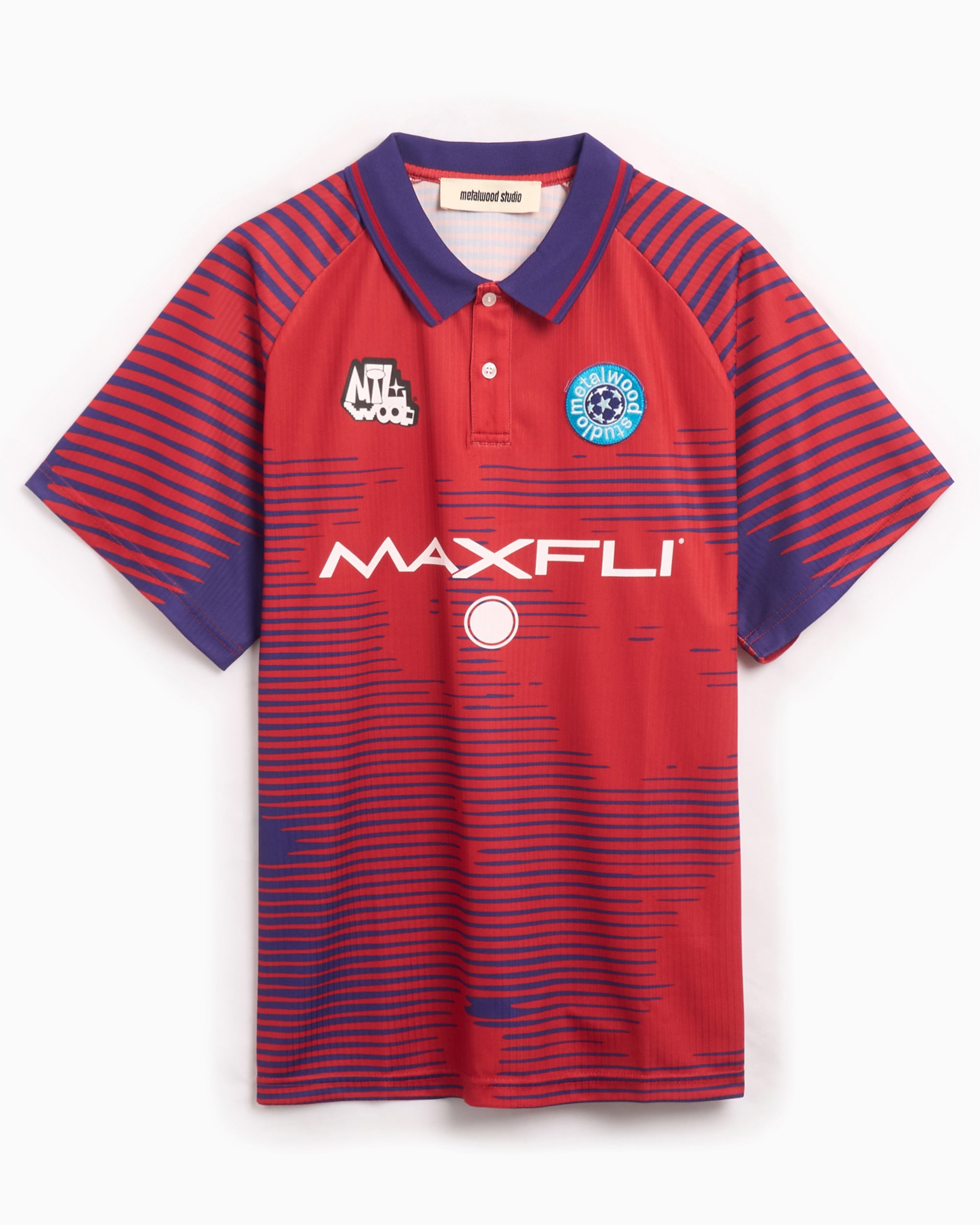 T-Shirts Metalwood Studio x Maxfli Statue Men's Polo Jersey Men's T-Shirt - MWS24-MXF-04-01-POM