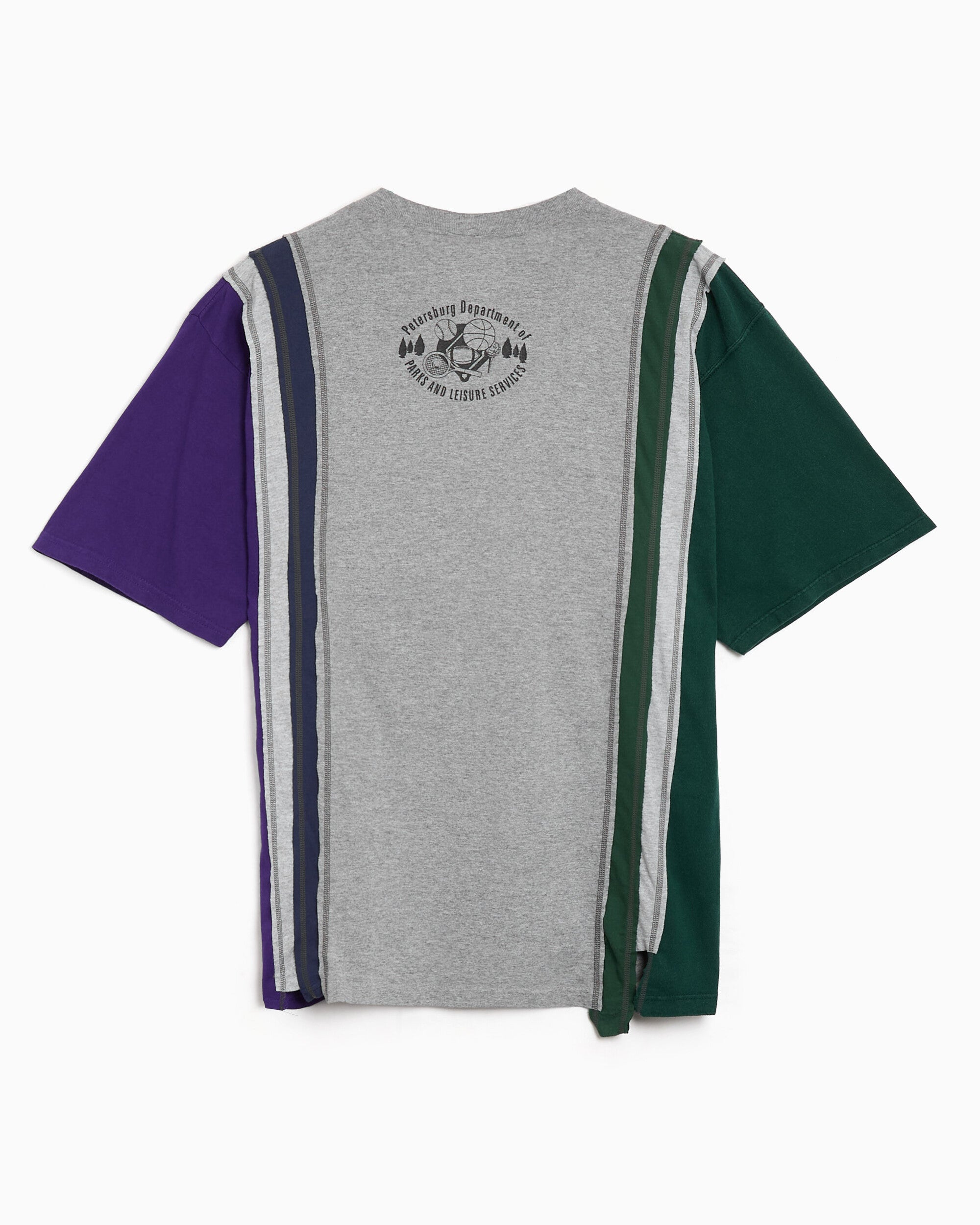 T-Shirts Needles 7 Cut College Graphic Relaxed Unisex T-Shirt - SX500-Assorted-L