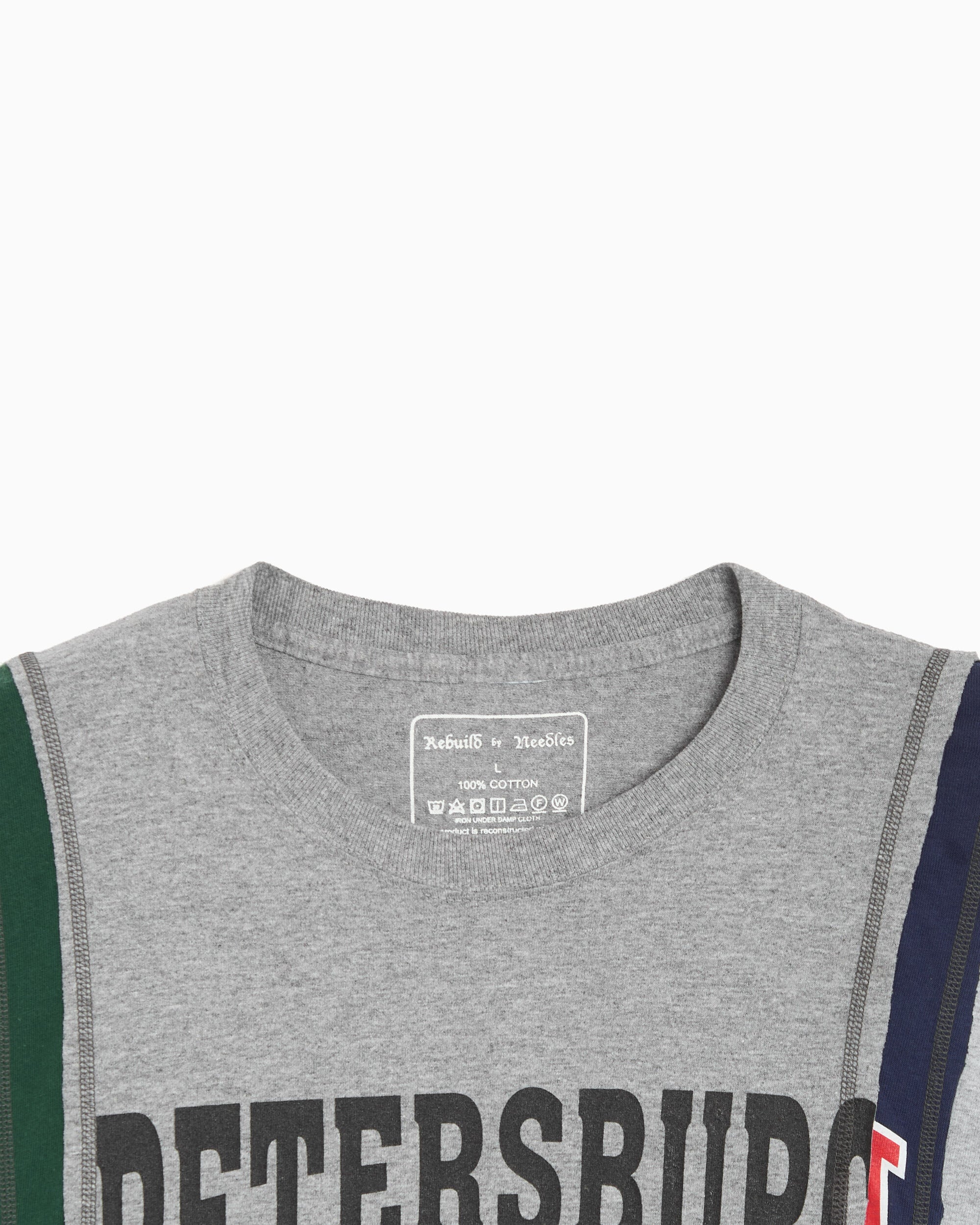 T-Shirts Needles 7 Cut College Graphic Relaxed Unisex T-Shirt - SX500-Assorted-L