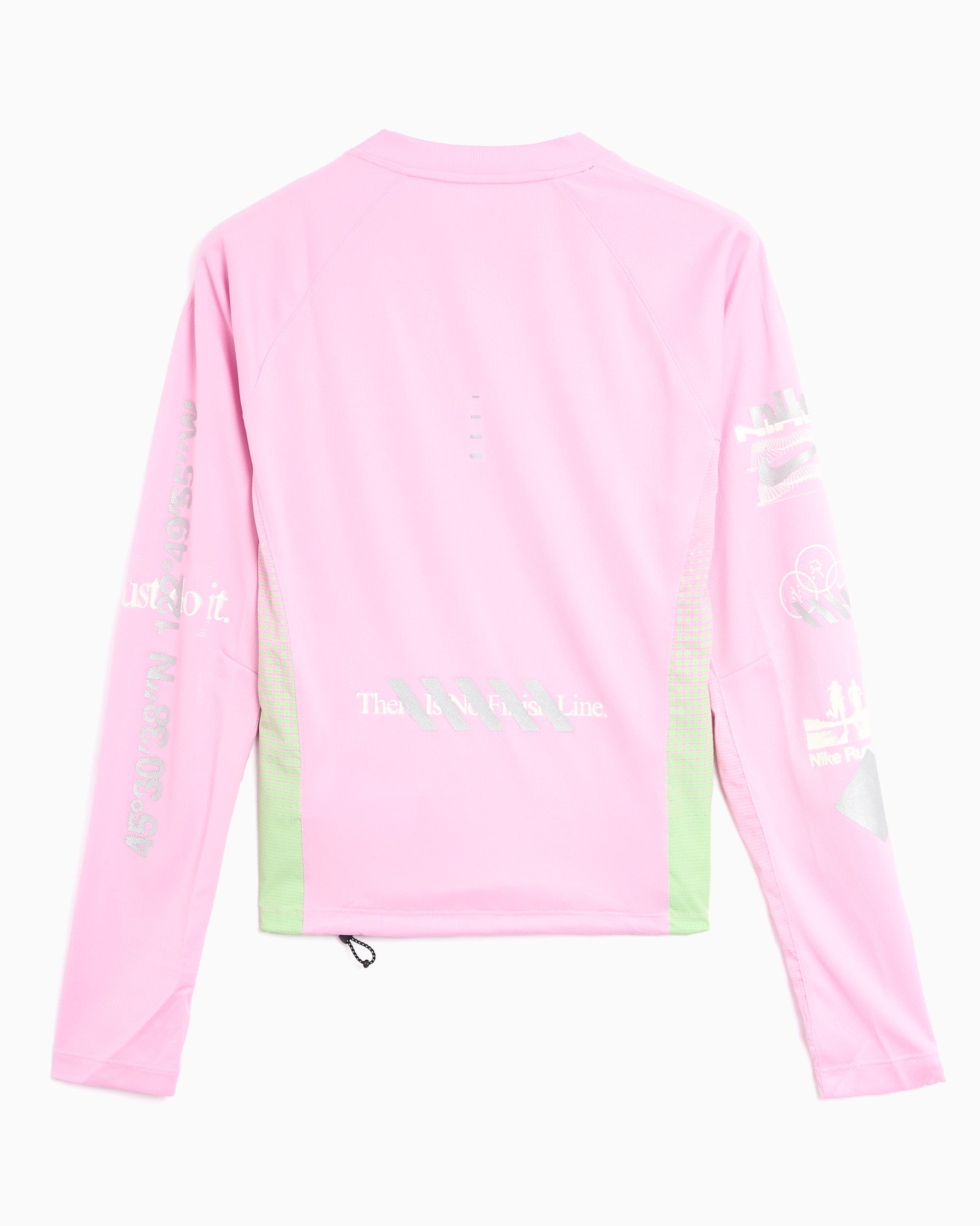 T-Shirts Nike Running Graphic Long-Sleeved Slim Women's T-Shirt - IM7542-621