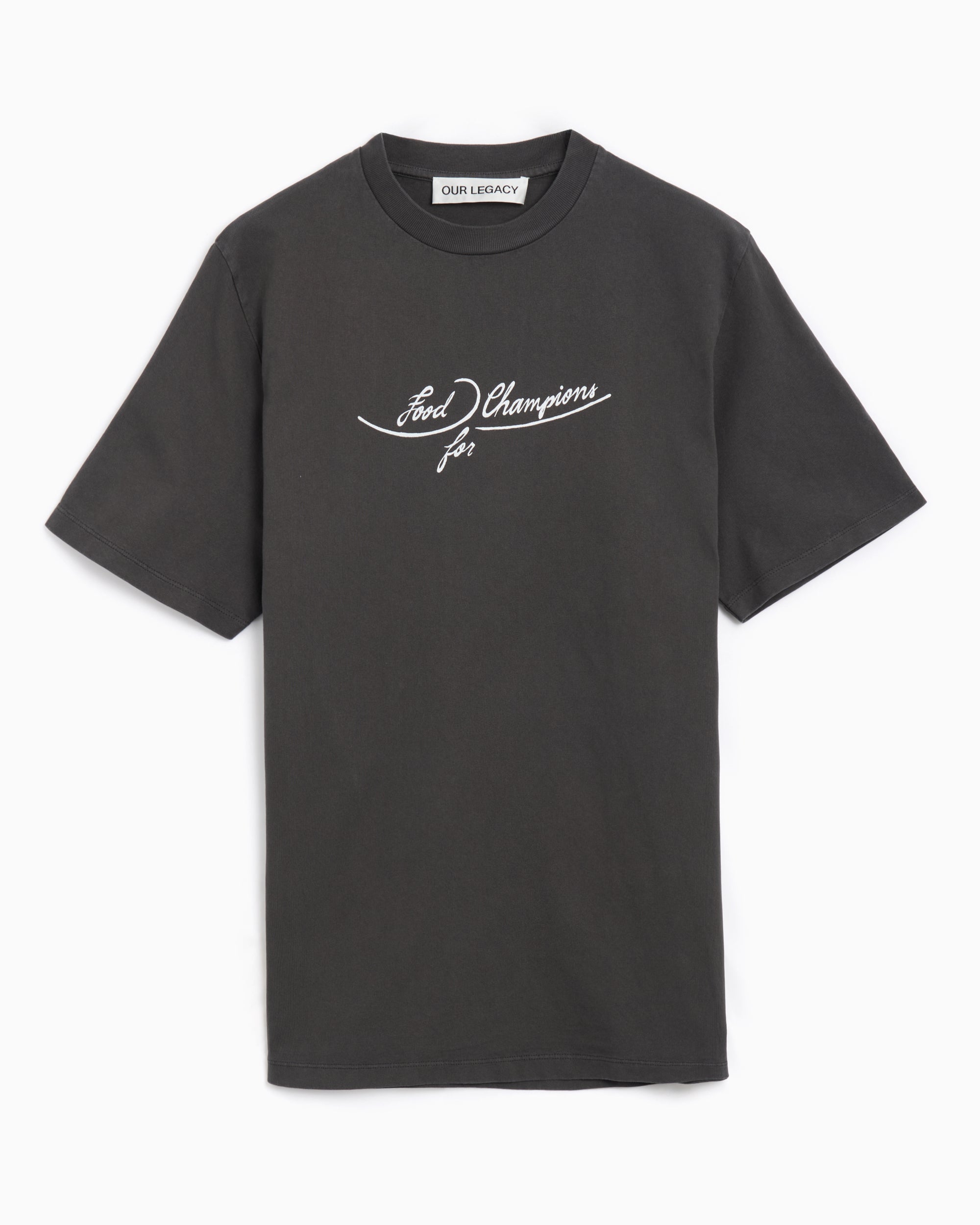 T-Shirts Our Legacy Food Champions For Men's Box T-Shirt Boxy Men's T-Shirt - M4246BPB