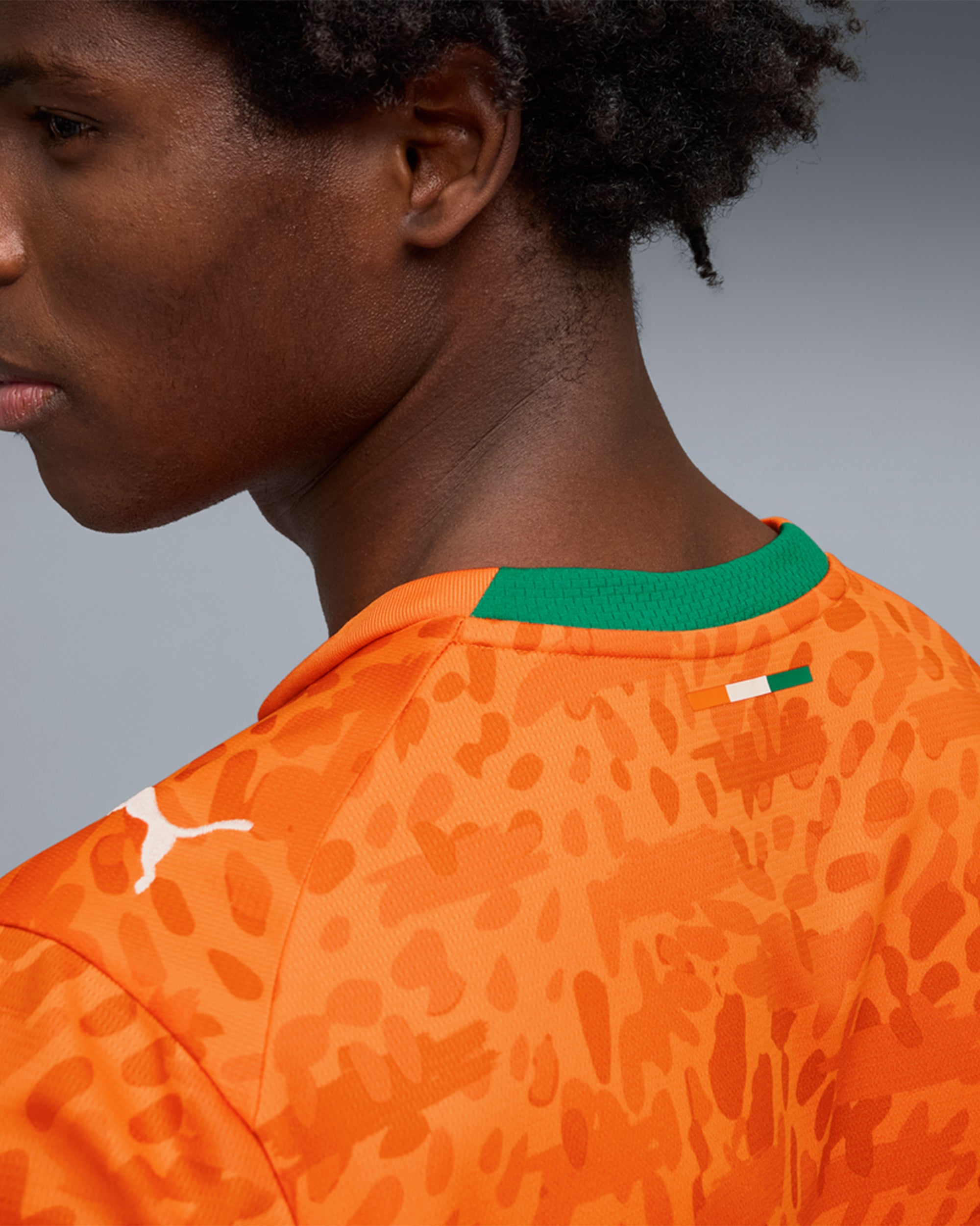 T-Shirts Puma Ivory Coast Futbol First Kit 2026 Men's Jersey T-Shirt - 783182-01