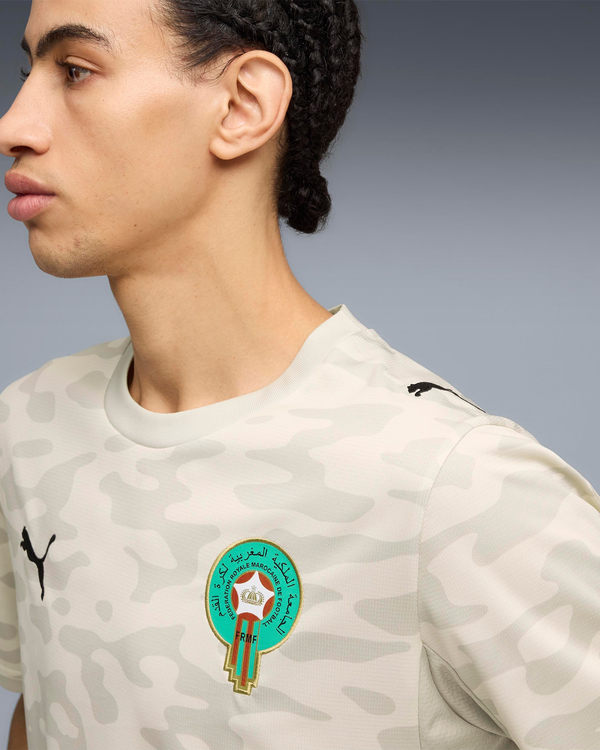 T-Shirts Puma x Salehe Bembury x Morocco Goalkeepers Logo Men's Jersey T-Shirt - 787107-86