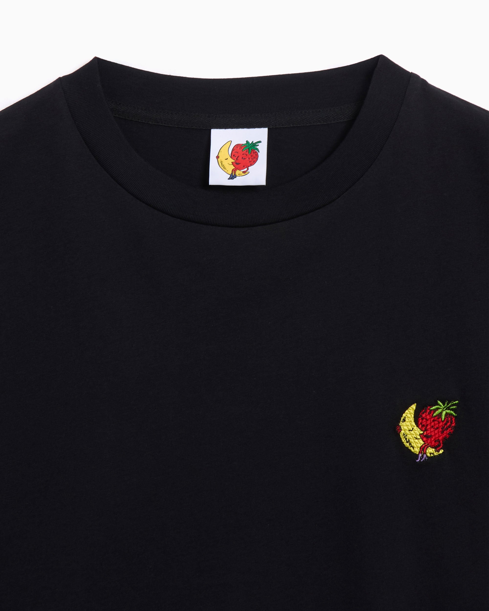 T-Shirts Sky High Farm Workwear Strawberry Moon Perennial Unisex Knit T-Shirt Unisex T-Shirt - SHF07T031-1