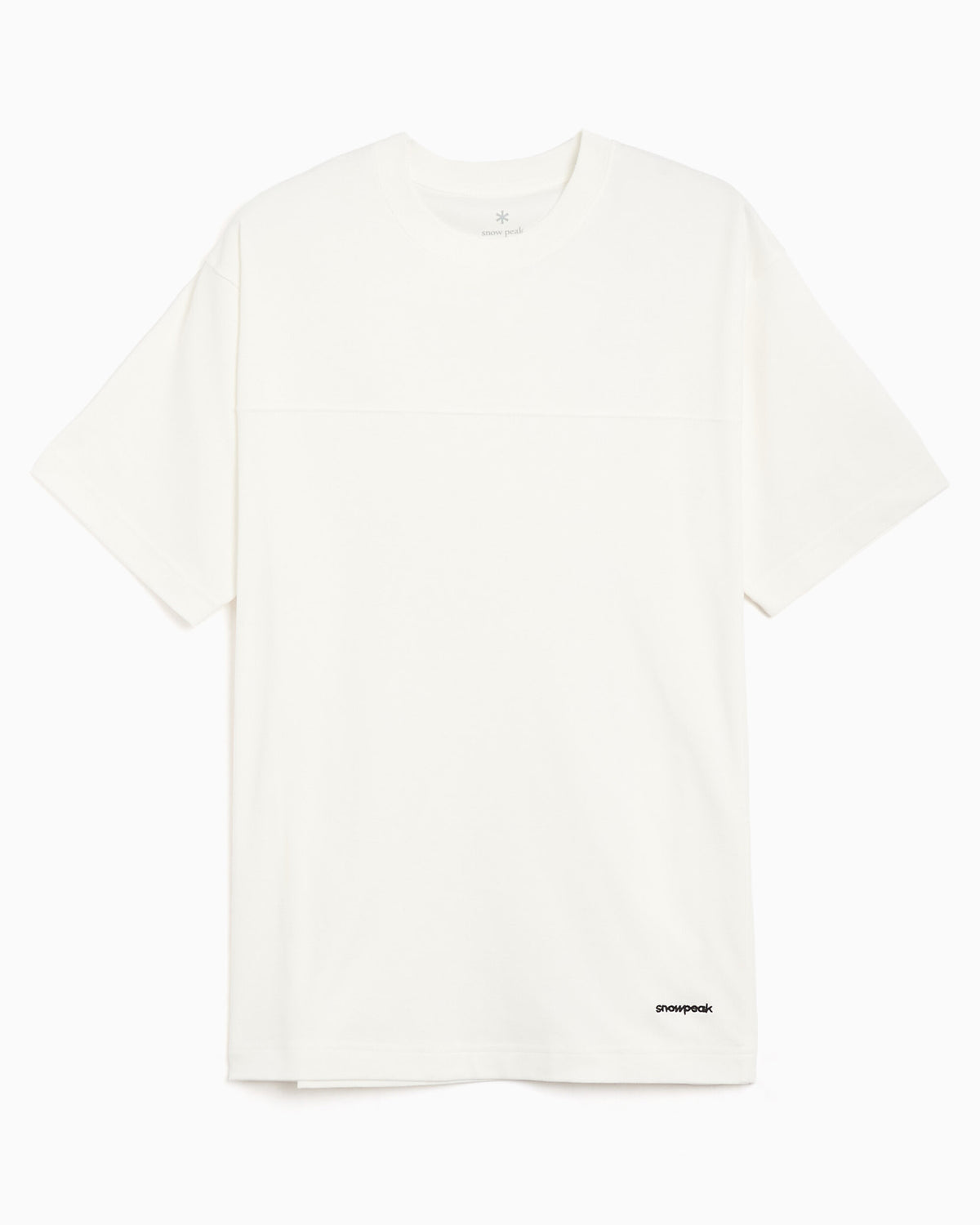 T-Shirts Snow Peak Stain Repellent Half-Sleeved Oversize Men's T-Shirt - 100261CS02-002